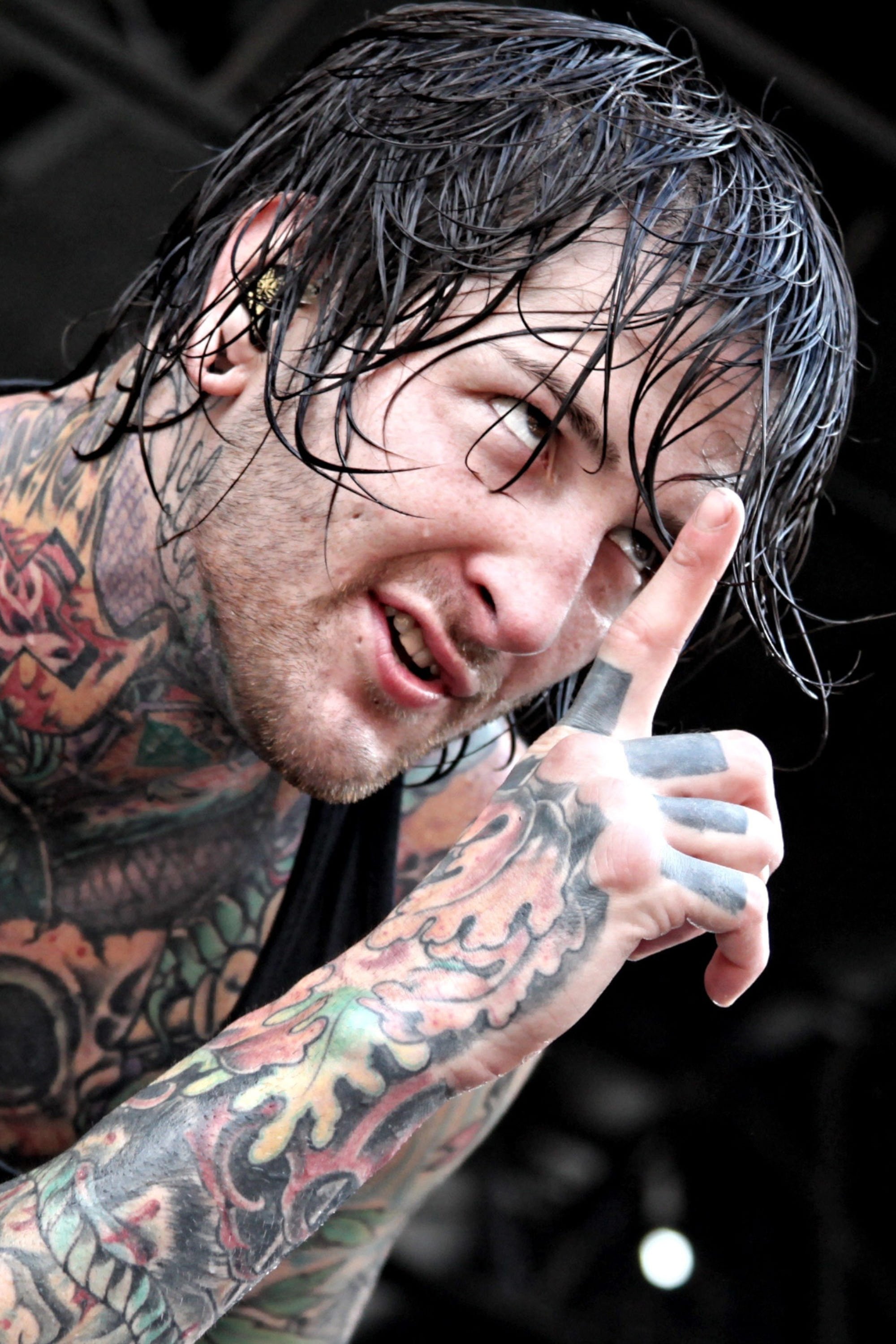 et billede af Mitch Lucker