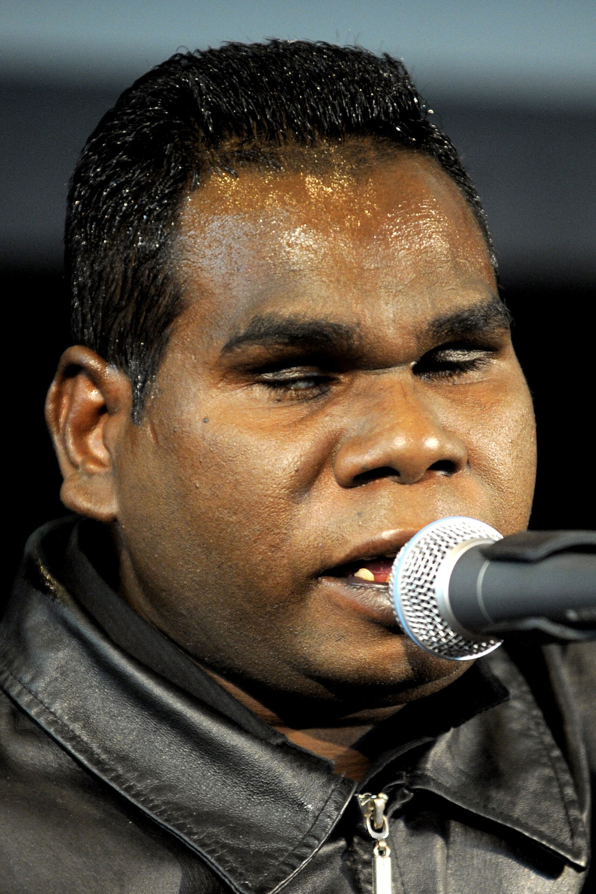 et billede af Geoffrey Gurrumul Yunupingu