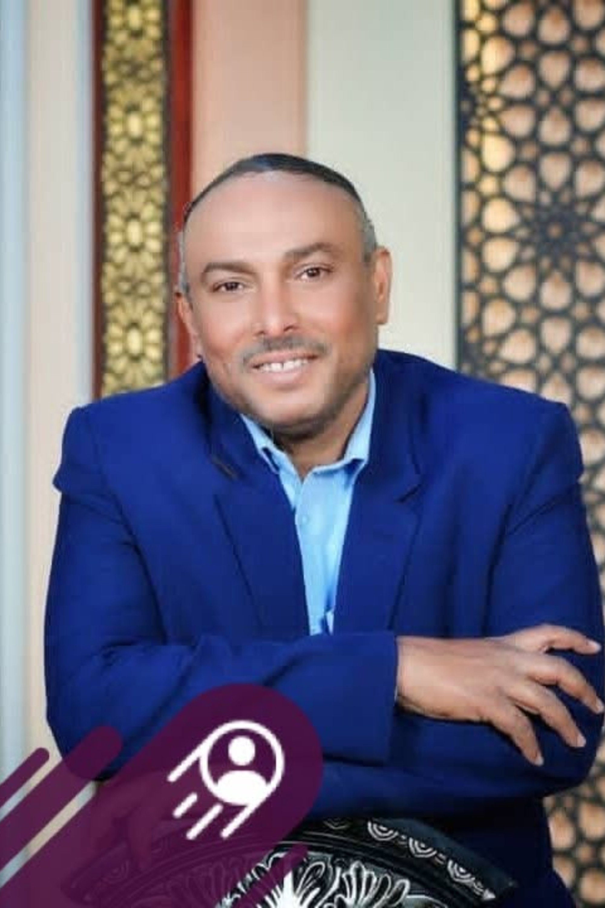 Profile محمد القصاب with character 