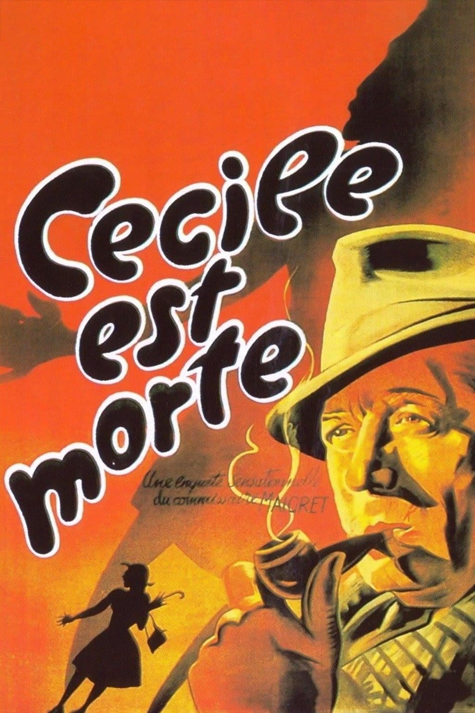 Affiche du film Cécile est morte 110
