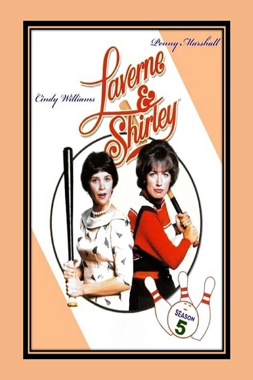 Capa da 5º temporada da série Laverne & Shirley