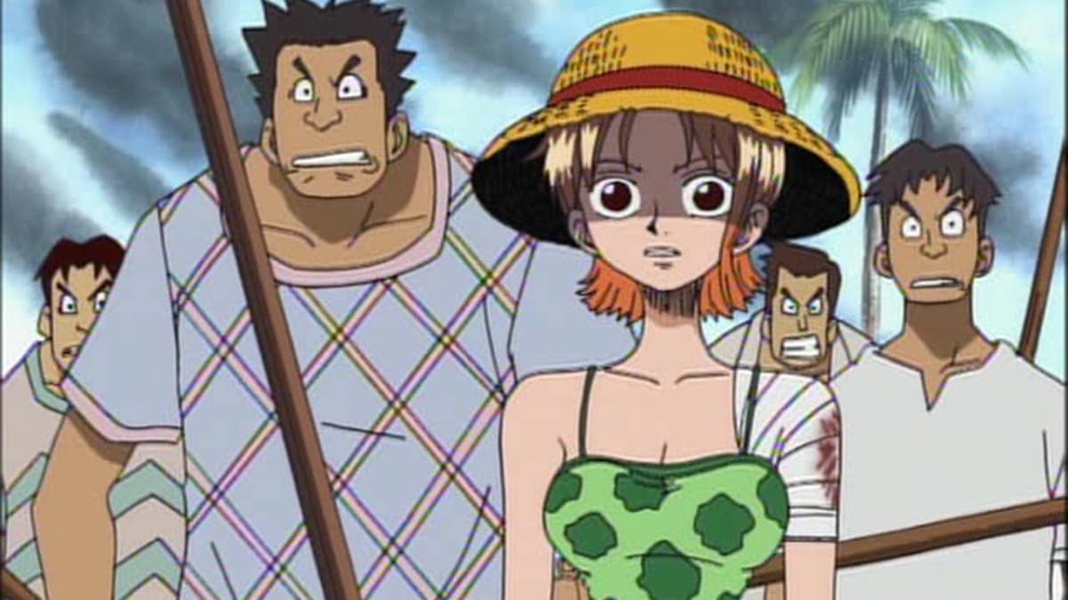 One Piece Season 1 :Episode 41  Luffy at Full Power! Nami's Determination and the Straw Hat!