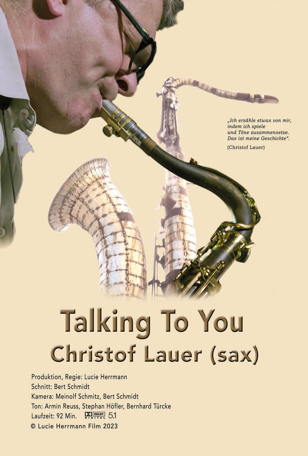 Talking to You - Christof Lauer (sax)