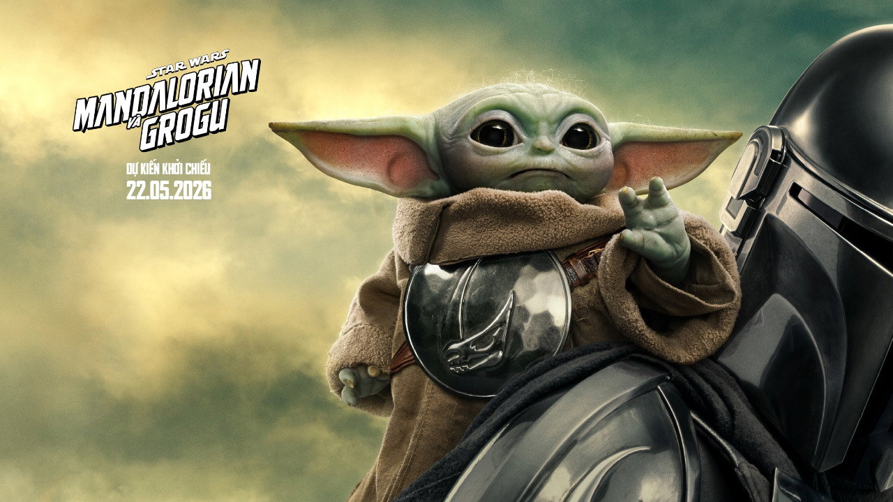 Star Wars: The Mandalorian and Grogu backdrop
