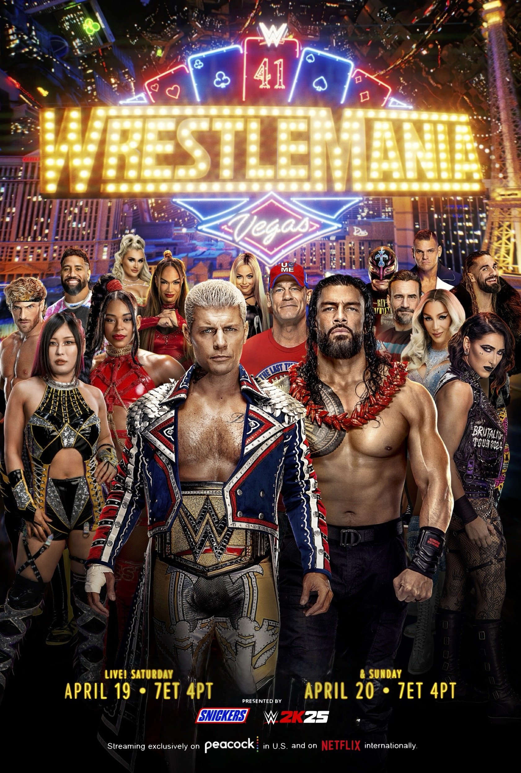 WrestleMania 41: Sunday