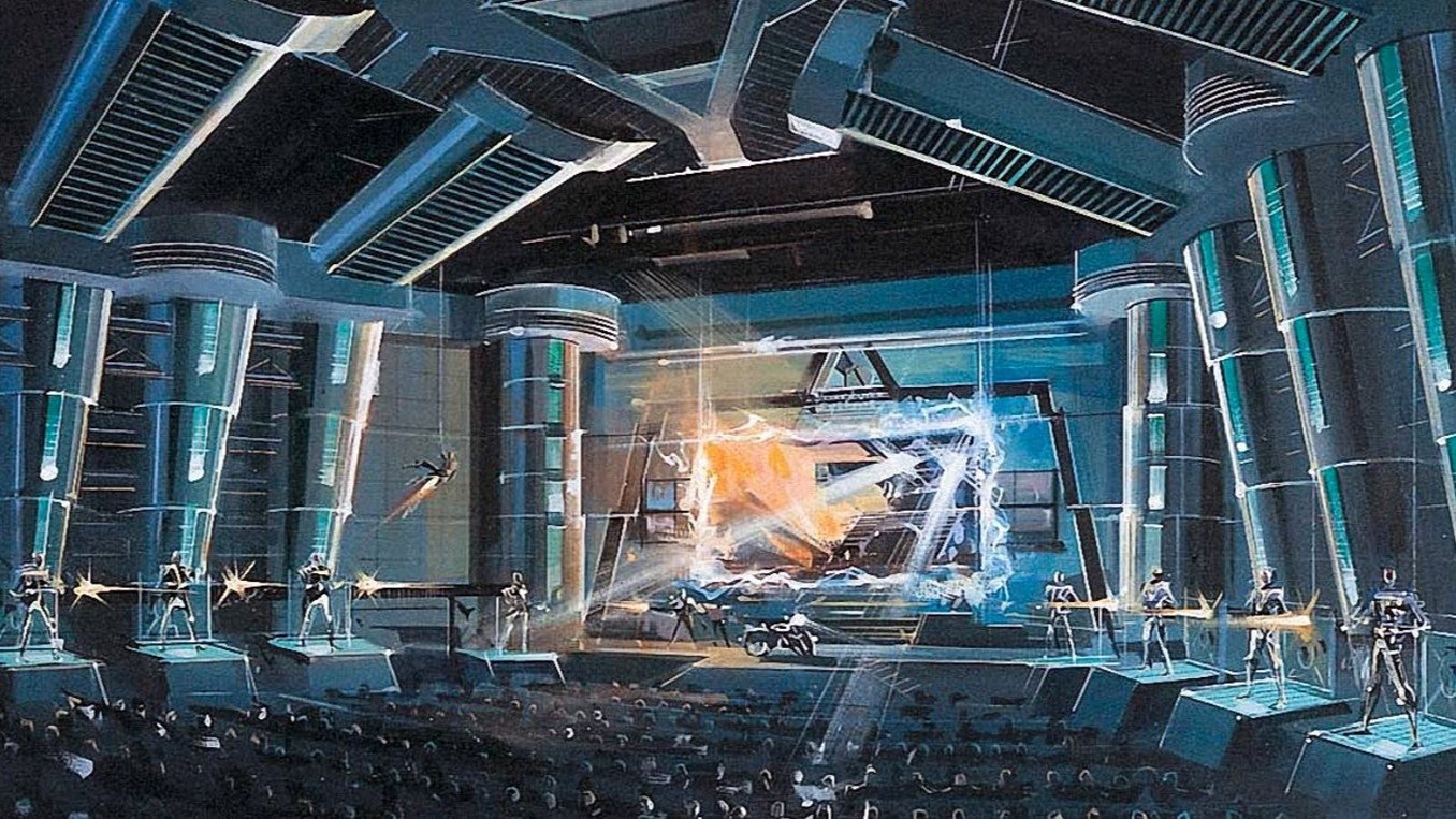 T2 3-D: Battle Across Time background