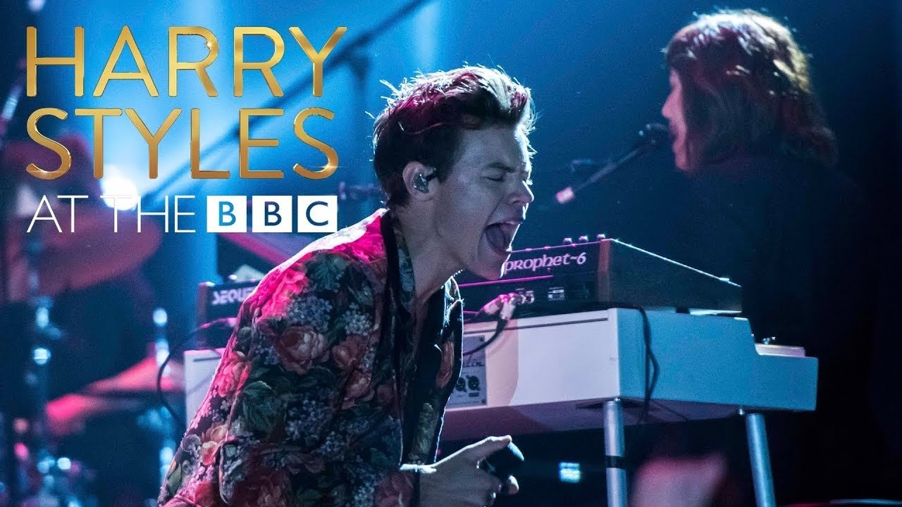 Harry Styles at the BBC