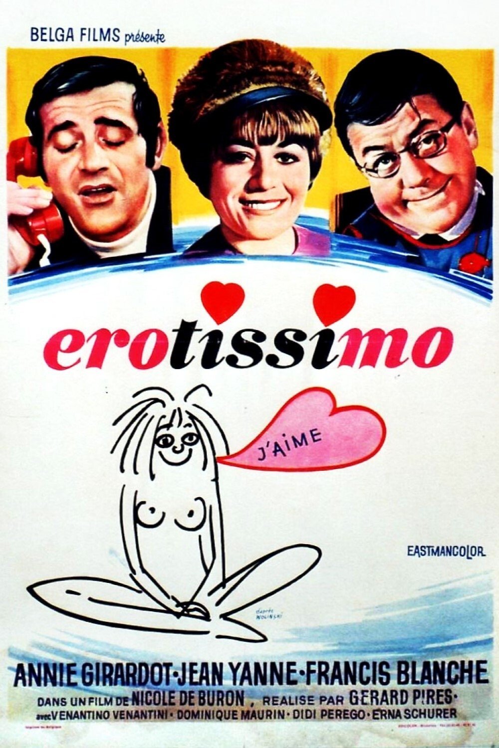 Affiche du film Erotissimo 135425