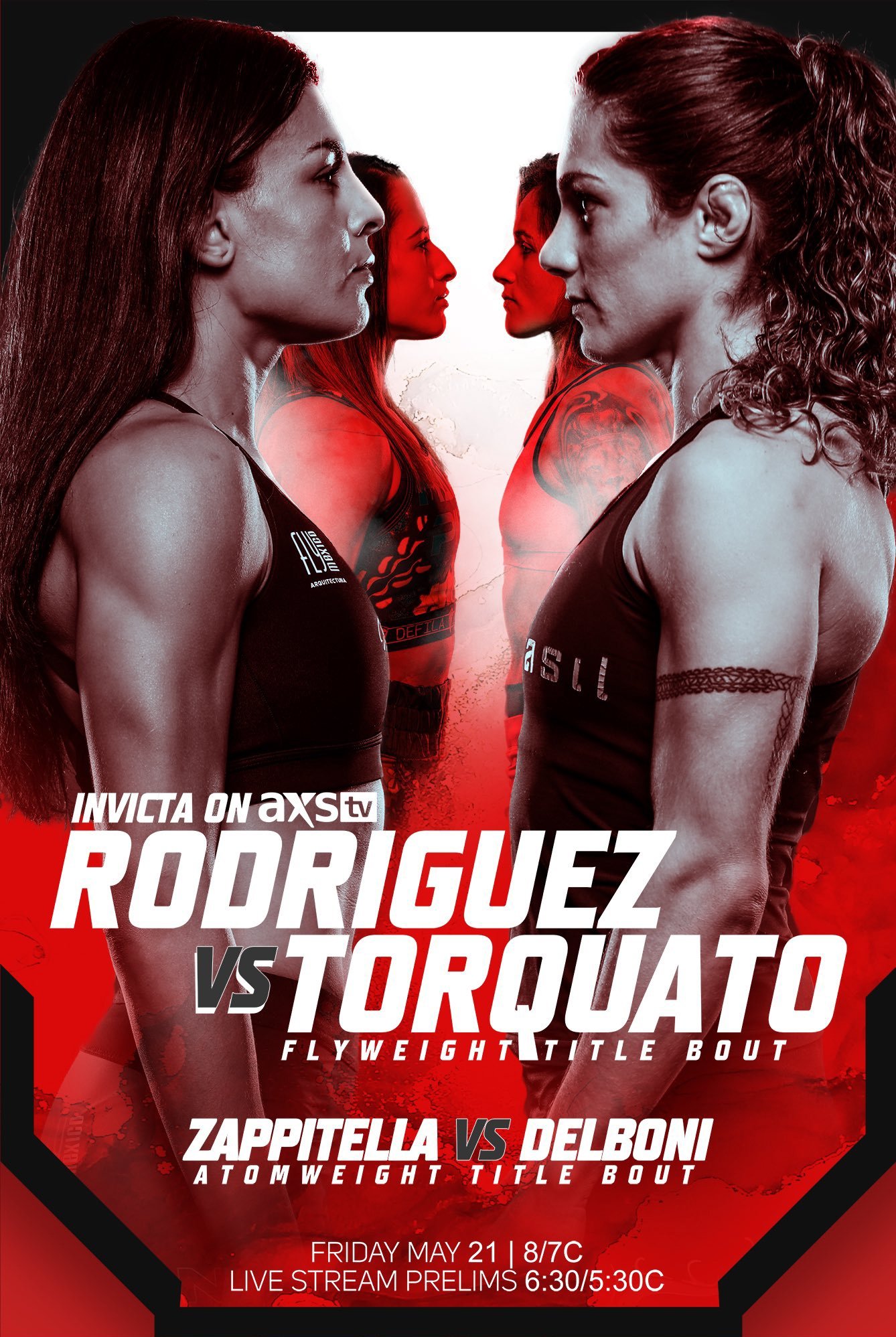 Invicta FC on AXS TV: Rodríguez vs. Torquato on FREECABLE TV