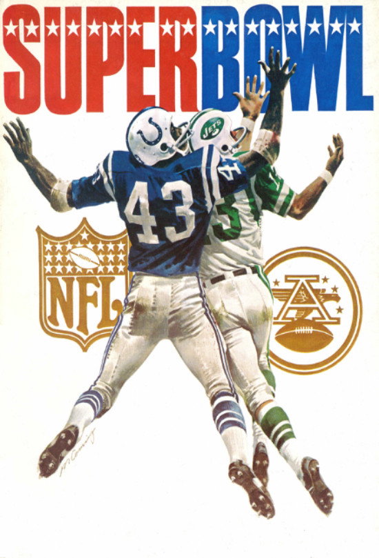 Super Bowl III Poster