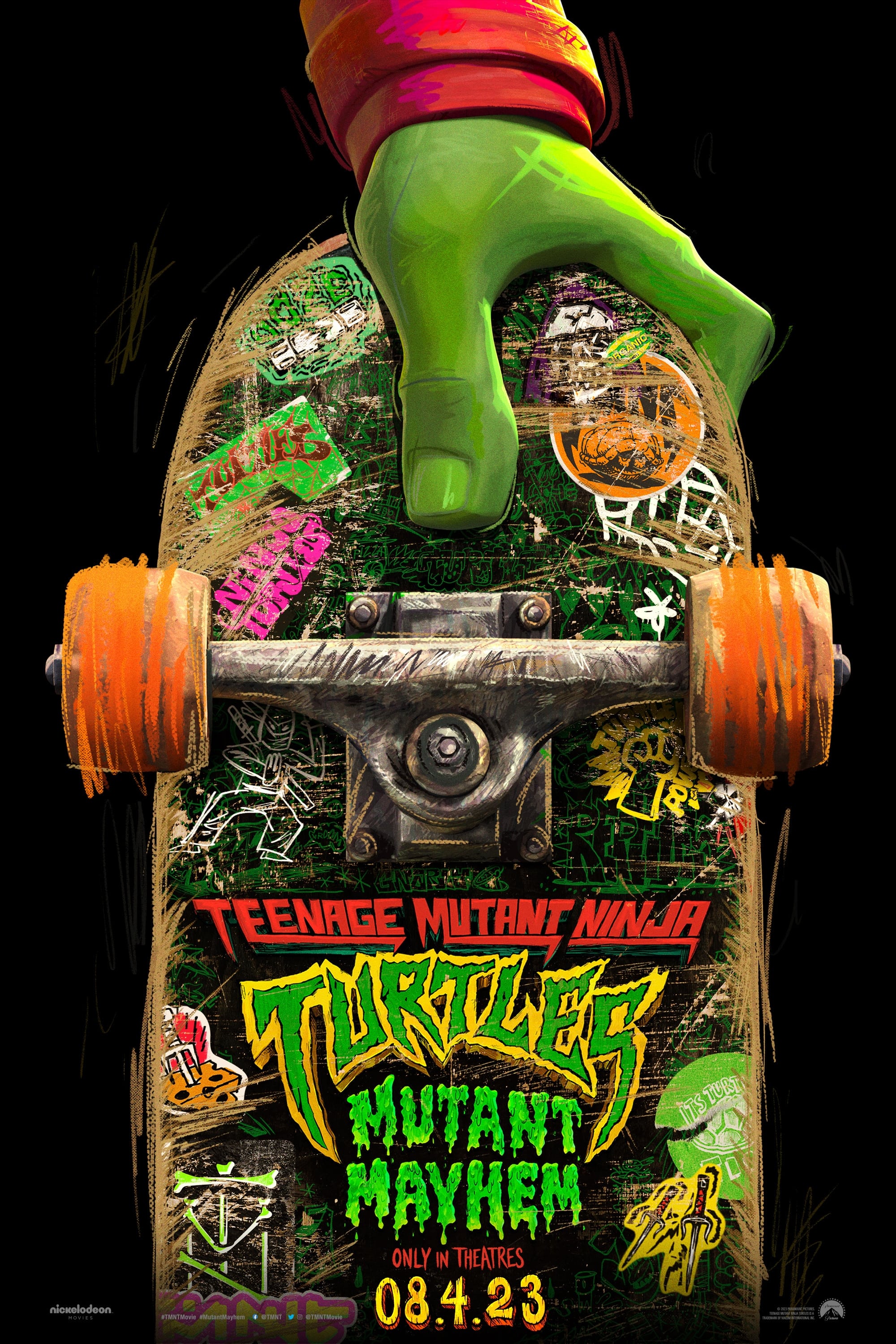 Teenage Mutant Ninja Turtles: Mutant Mayhem Movie poster