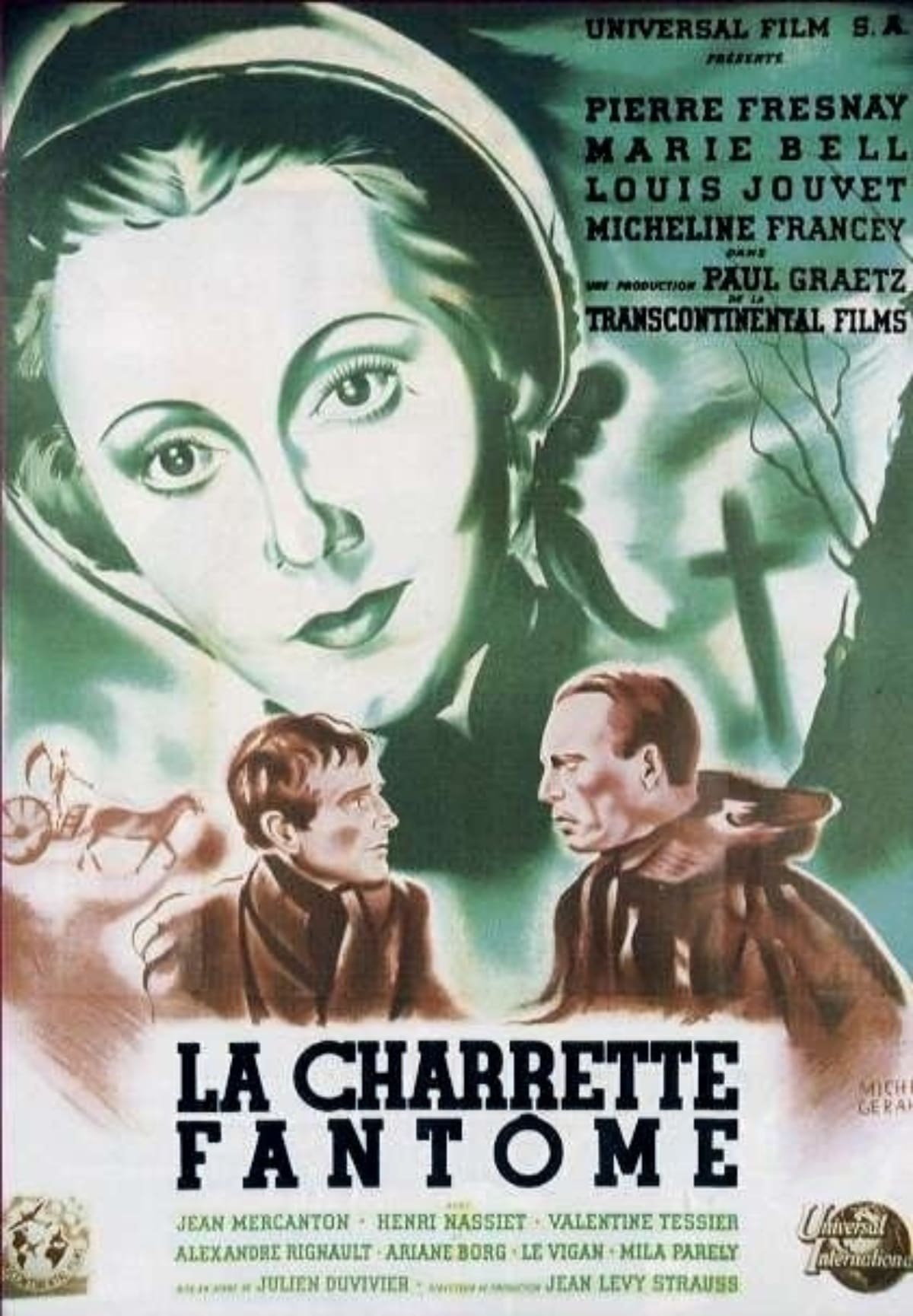 Affiche du film La Charrette fantôme 93