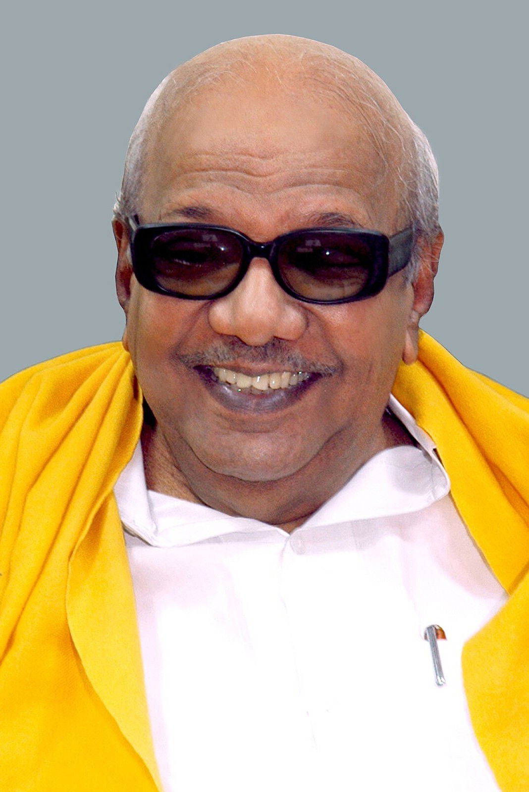 et billede af M. Karunanidhi
