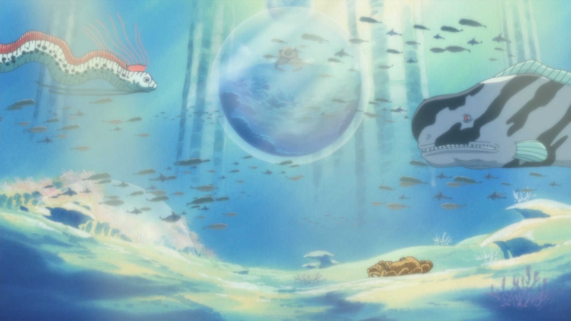 One Piece Log: Fish-Man Island Saga background