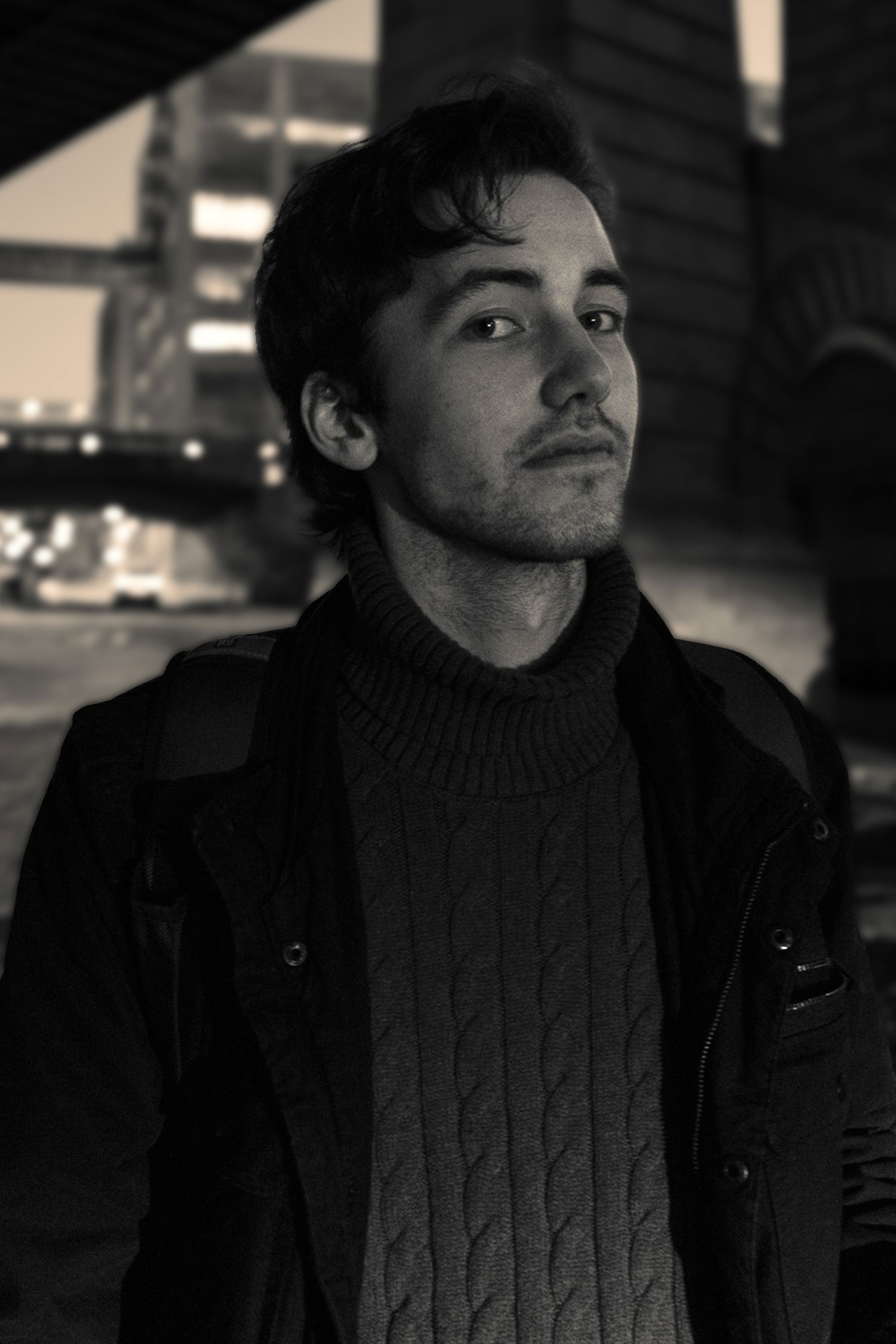 et billede af Ian Hudson Thomas