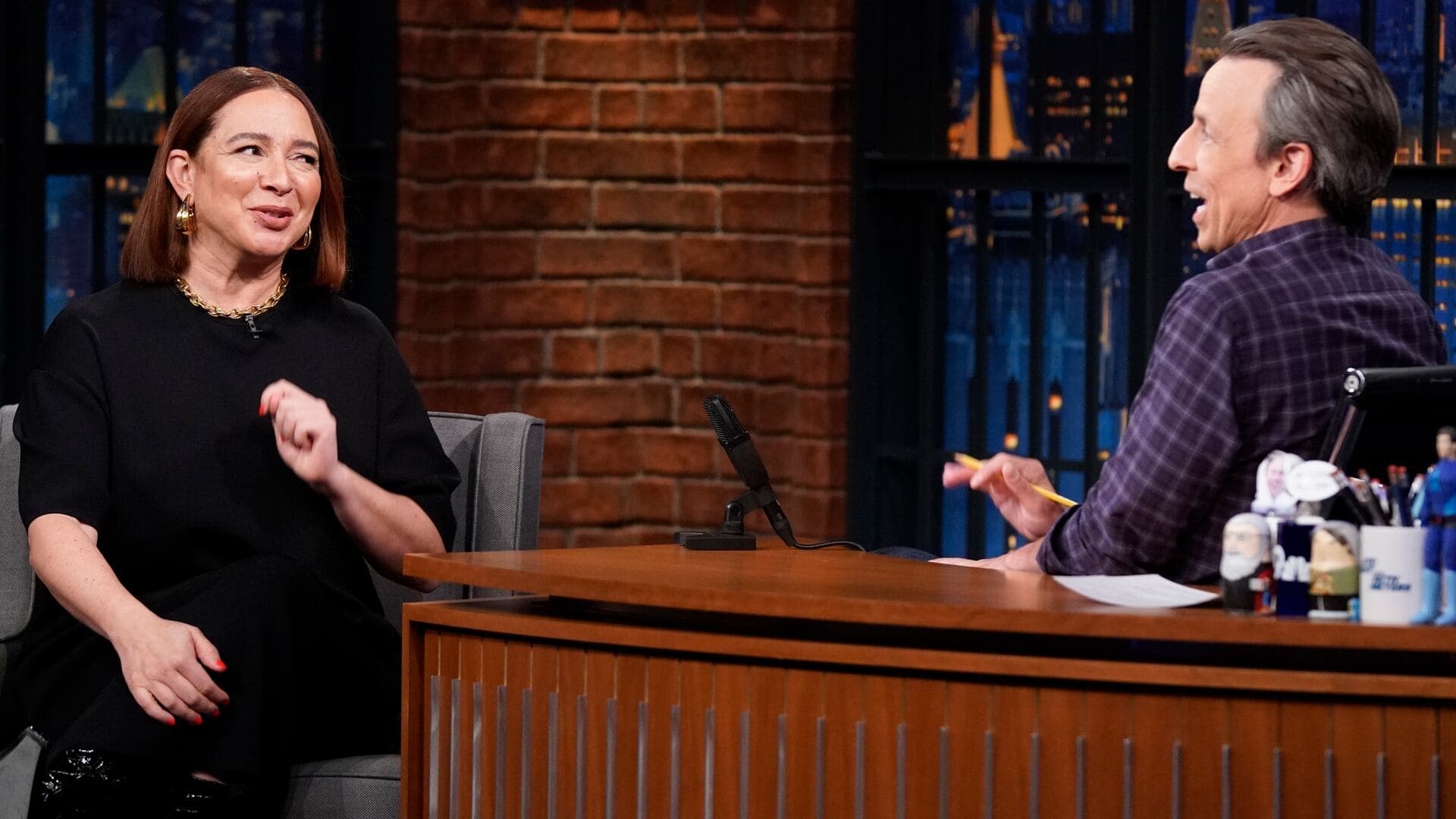 Late Night with Seth Meyers Season 11 :Episode 81  Maya Rudolph, Beth Ditto, Gossip