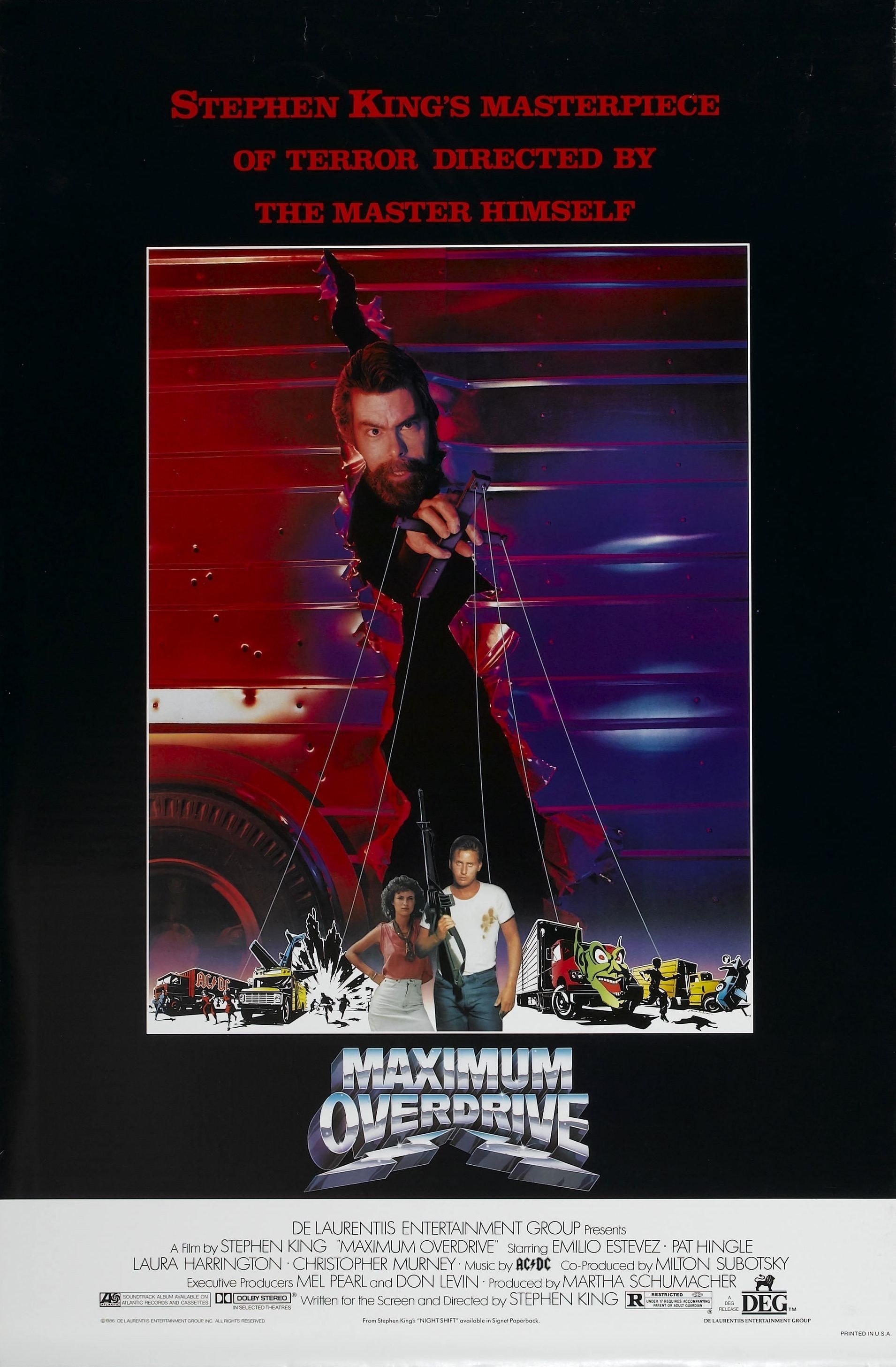Maximum Overdrive (1986) Posters — The Movie Database (TMDb)