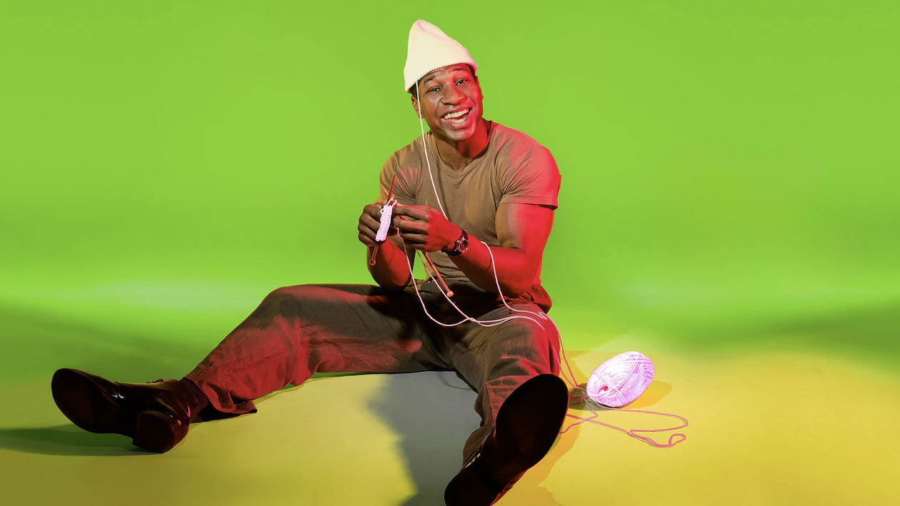 Jonathan Majors with Taylor Swift still