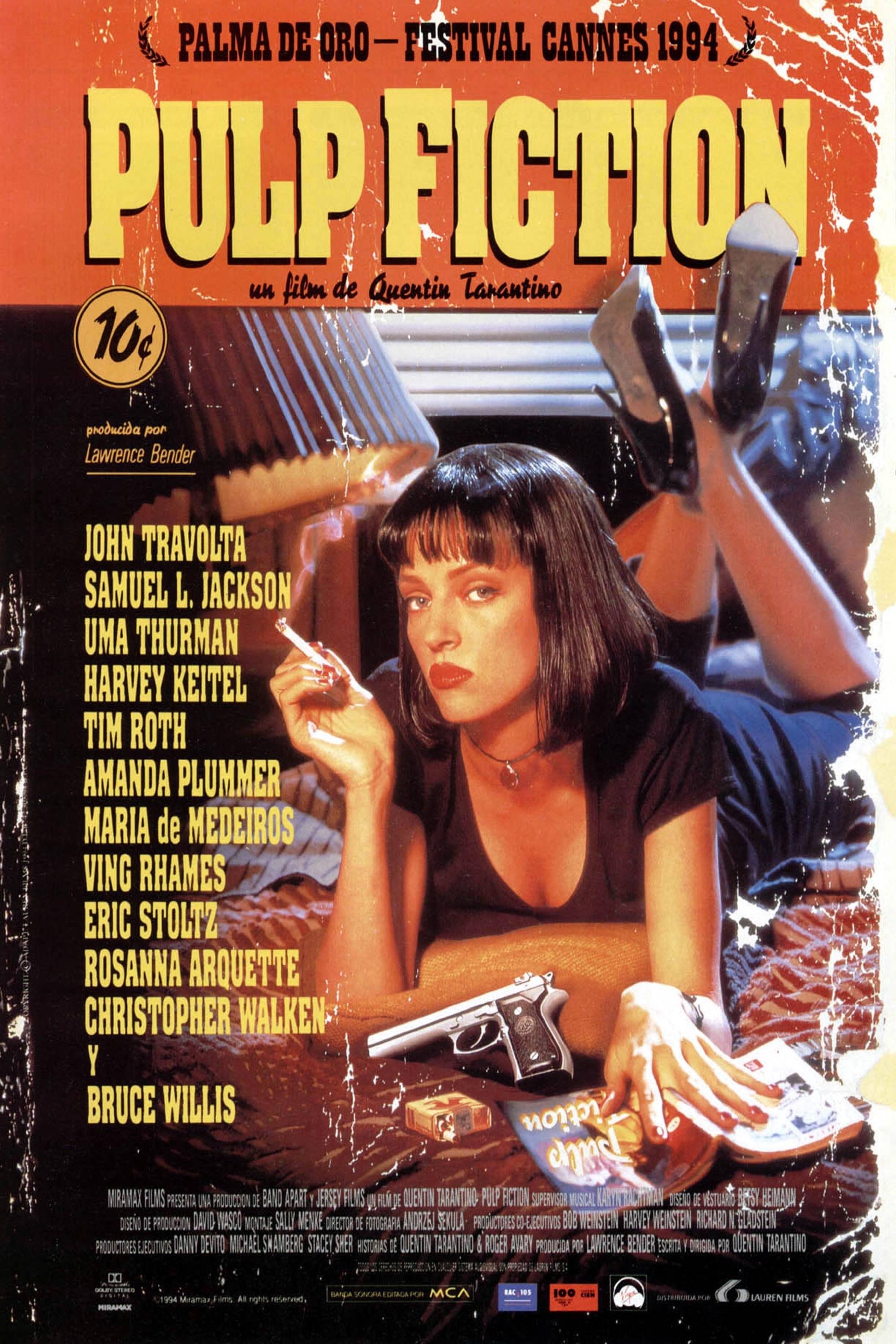Pulp Fiction 1994 Posters The Movie Database TMDb Pulp Fiction 1994 Posters The Movie Database TMDb