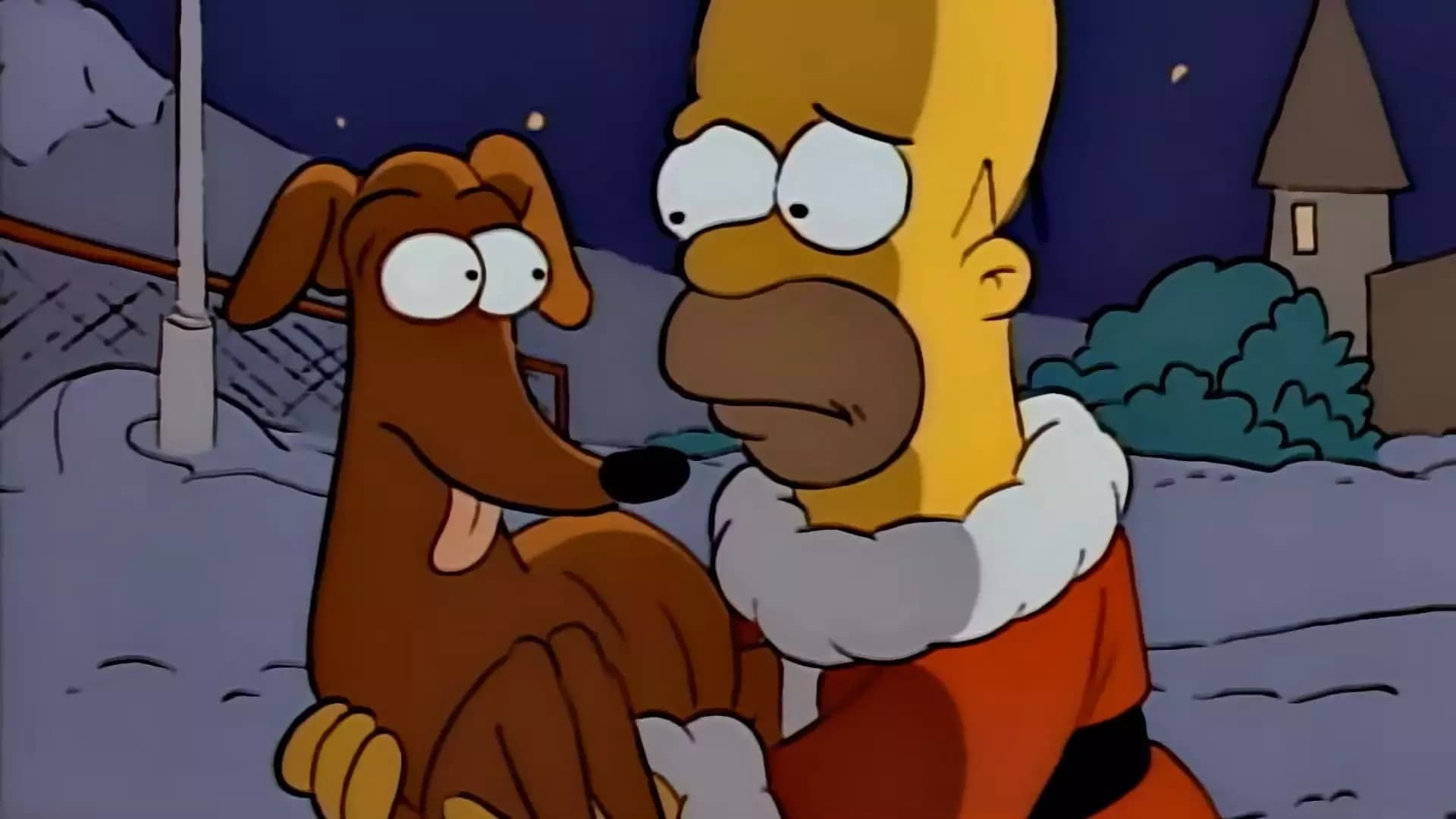 The Simpsons Season 1 :Episode 1  Simpsons Roasting on an Open Fire