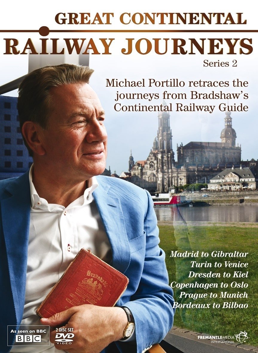 Capa da 2º temporada da série Great Continental Railway Journeys
