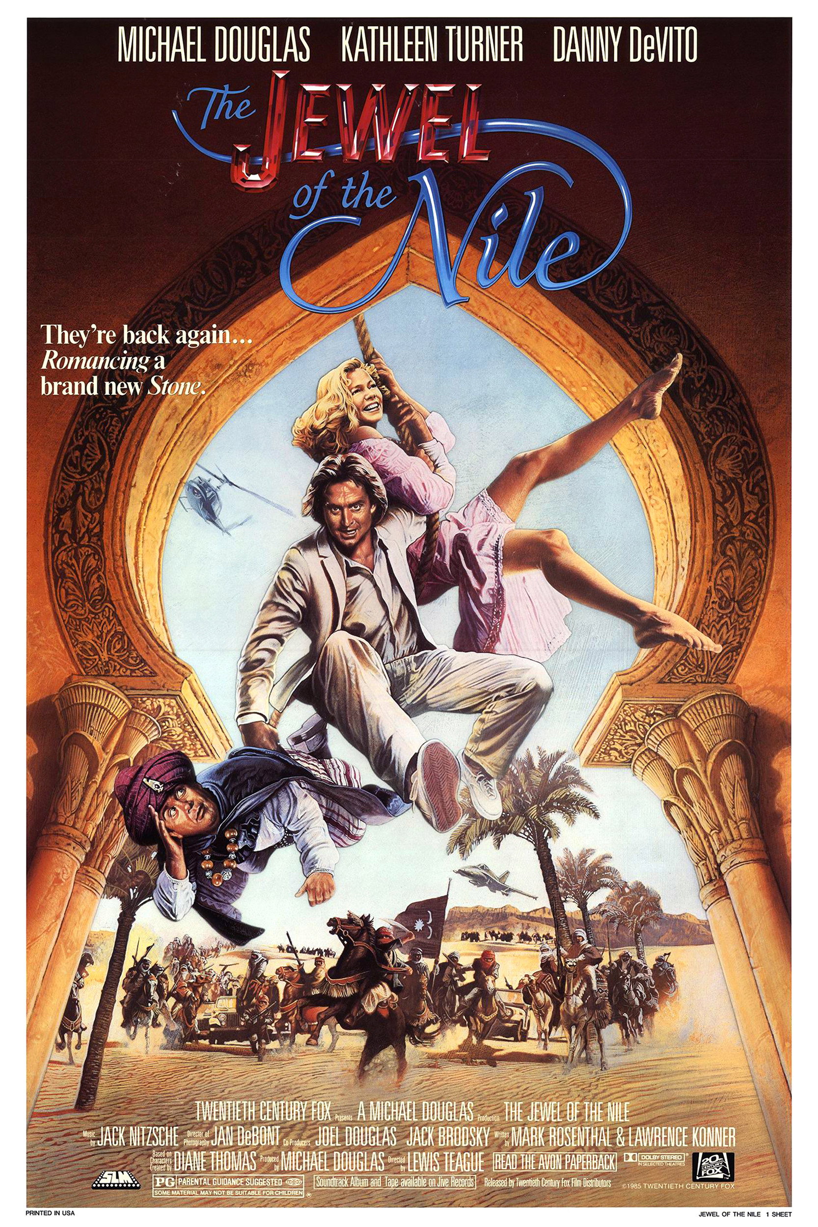 The Jewel Of The Nile 1985 Posters The Movie Database TMDB 