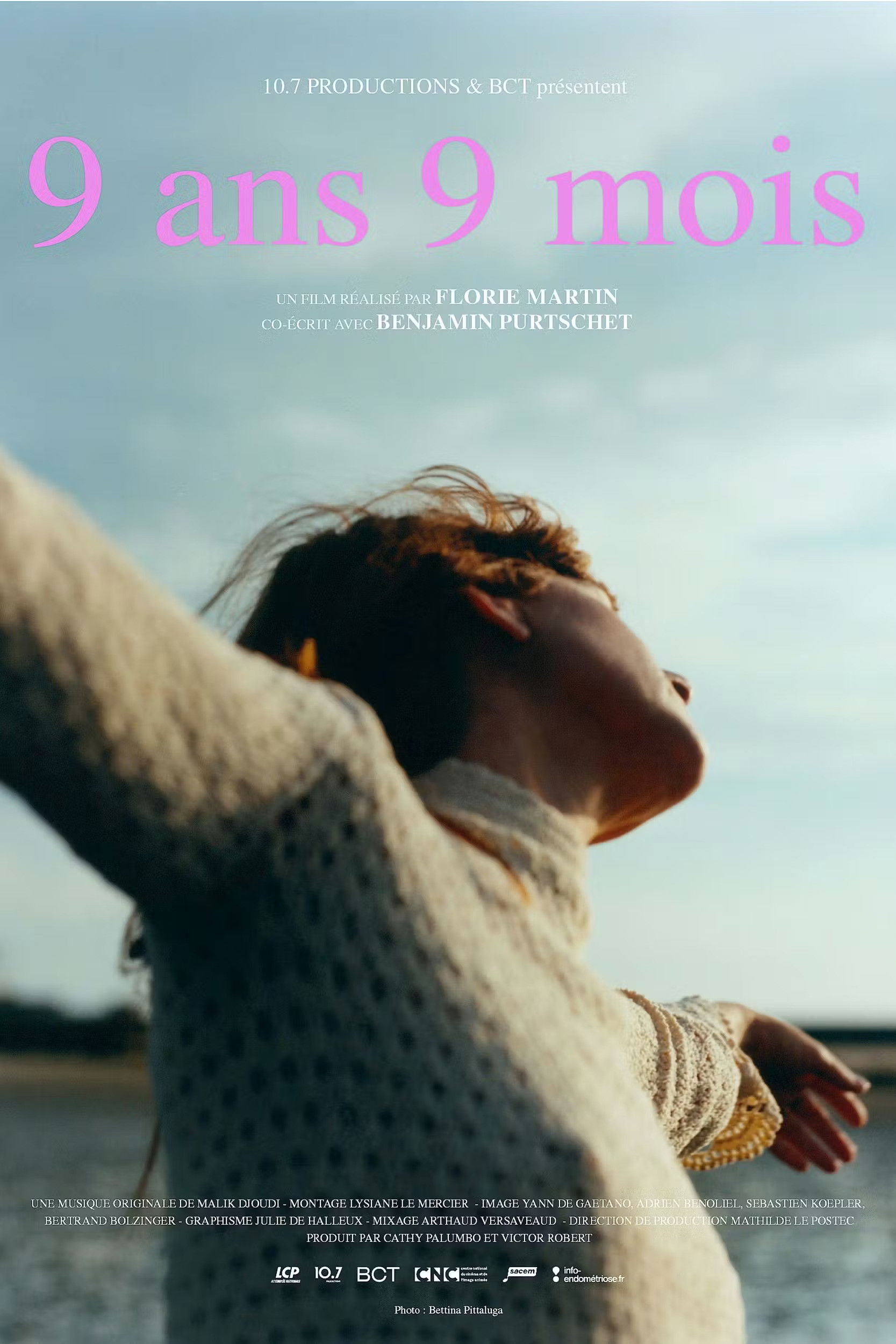 Plakat, der markedsfører 9 ans et 9 mois