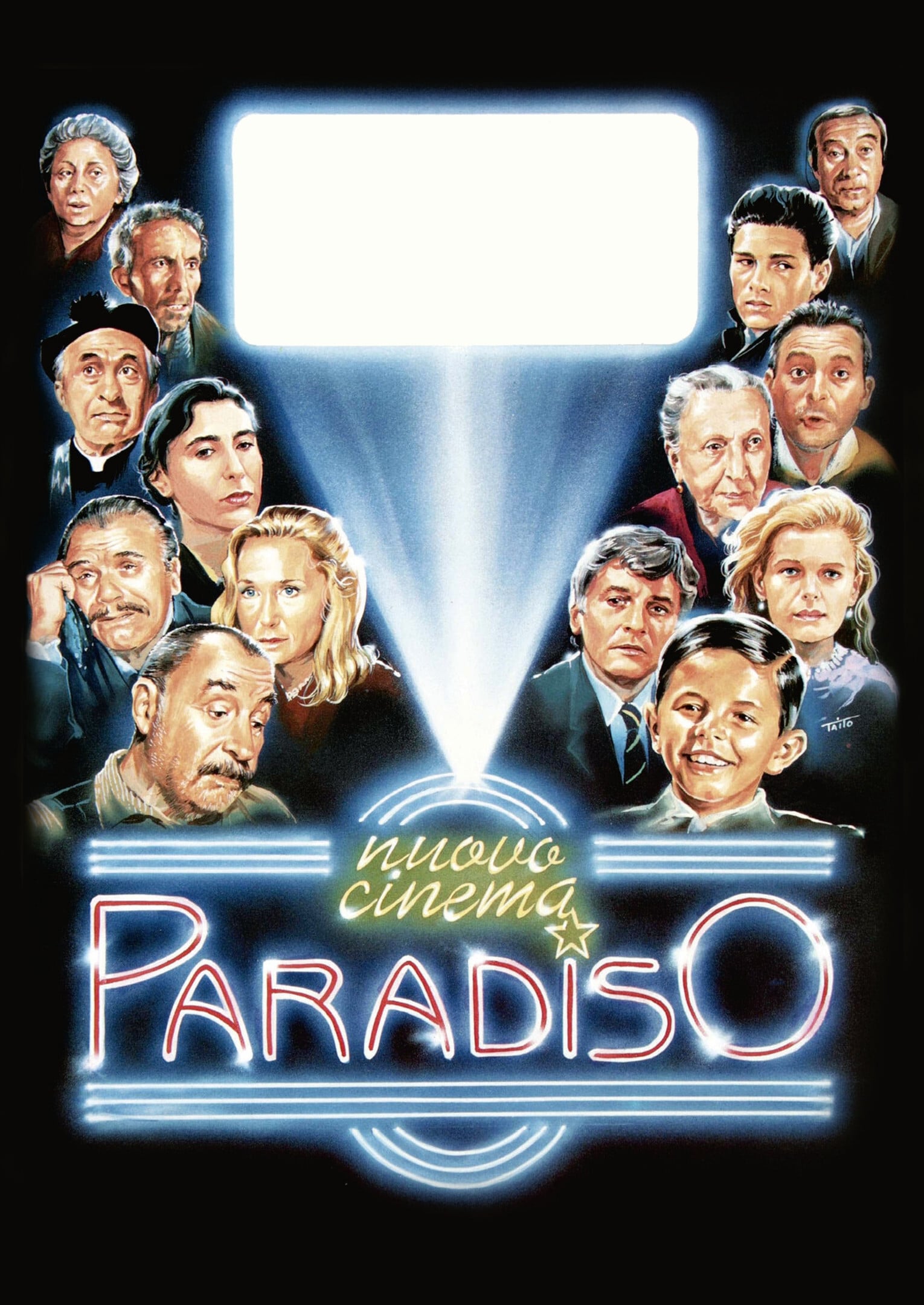Cinema Paradiso Credits Movie Poster
