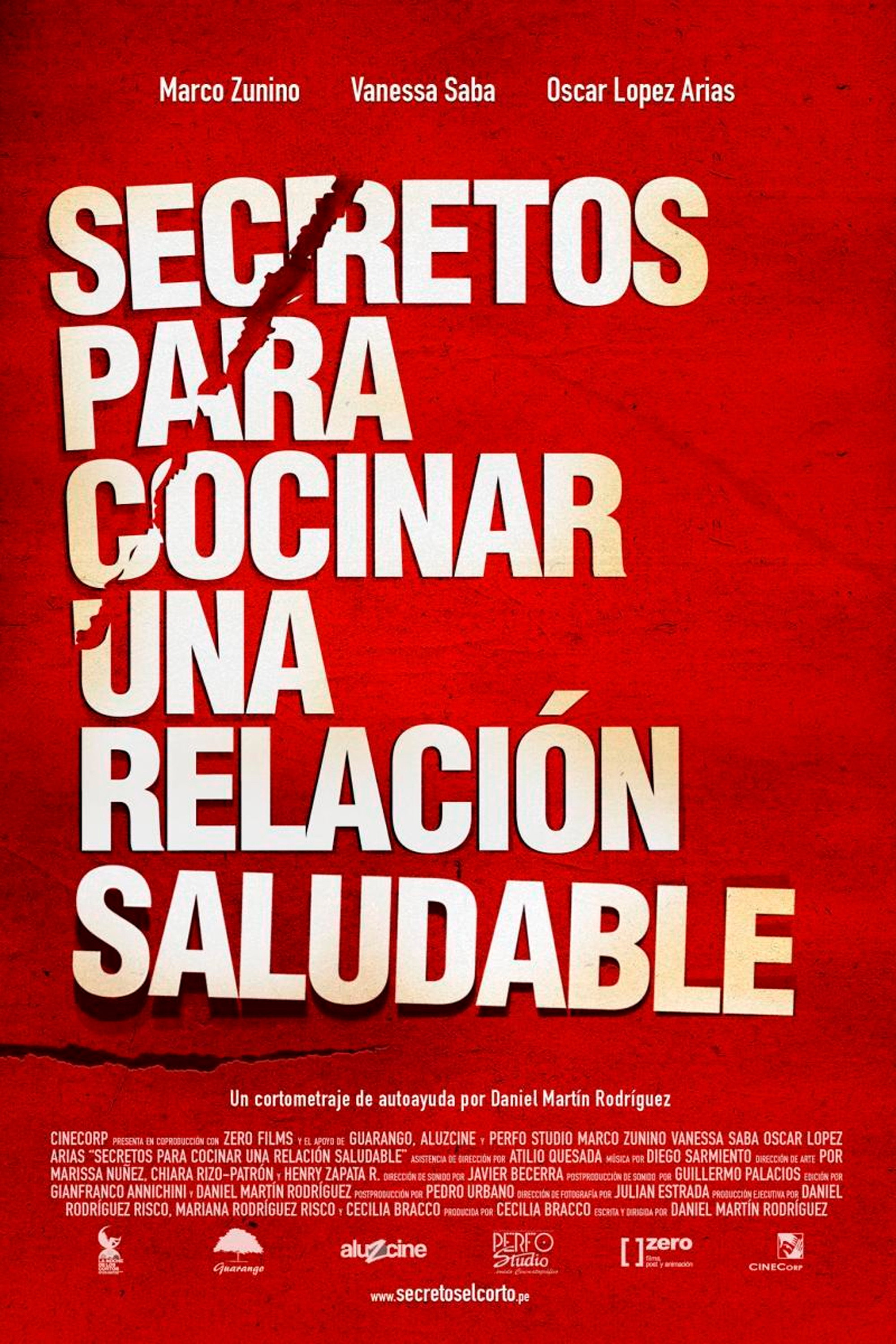 Secretos para cocinar una relación saludable Poster
