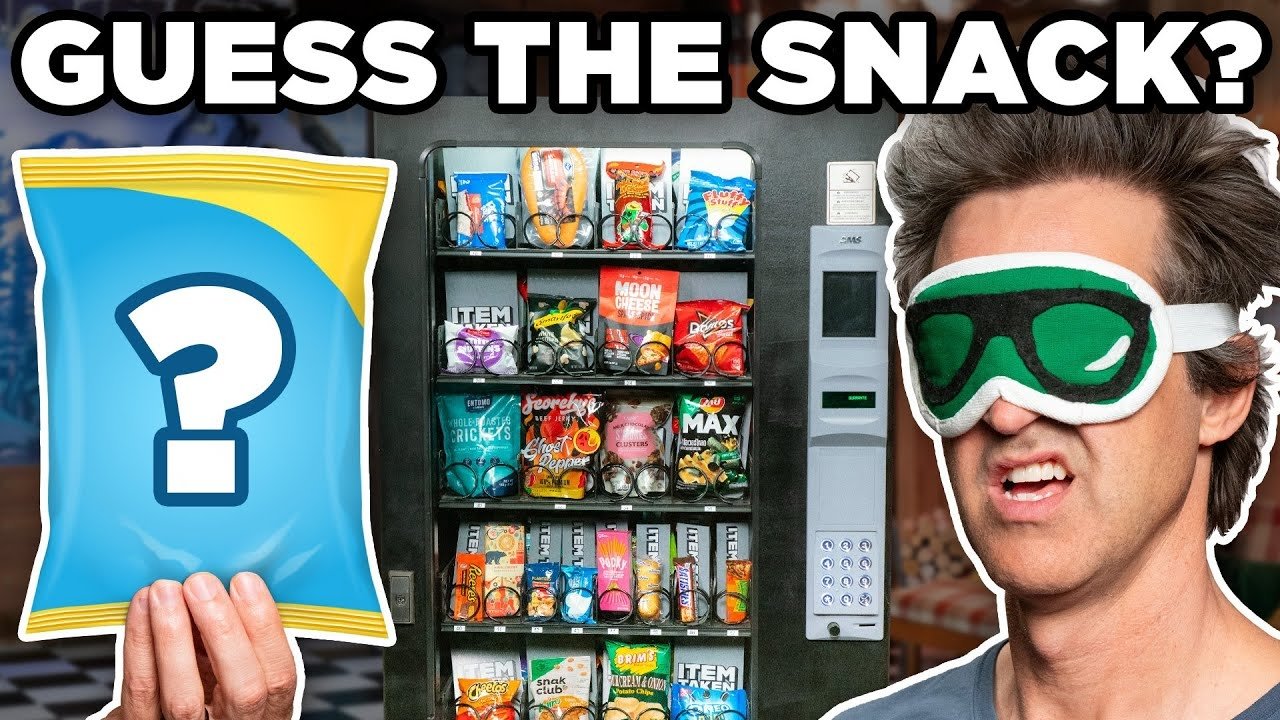 Good Mythical Morning Season 28 :Episode 5  Guess The Mystery Vending Machine Snack