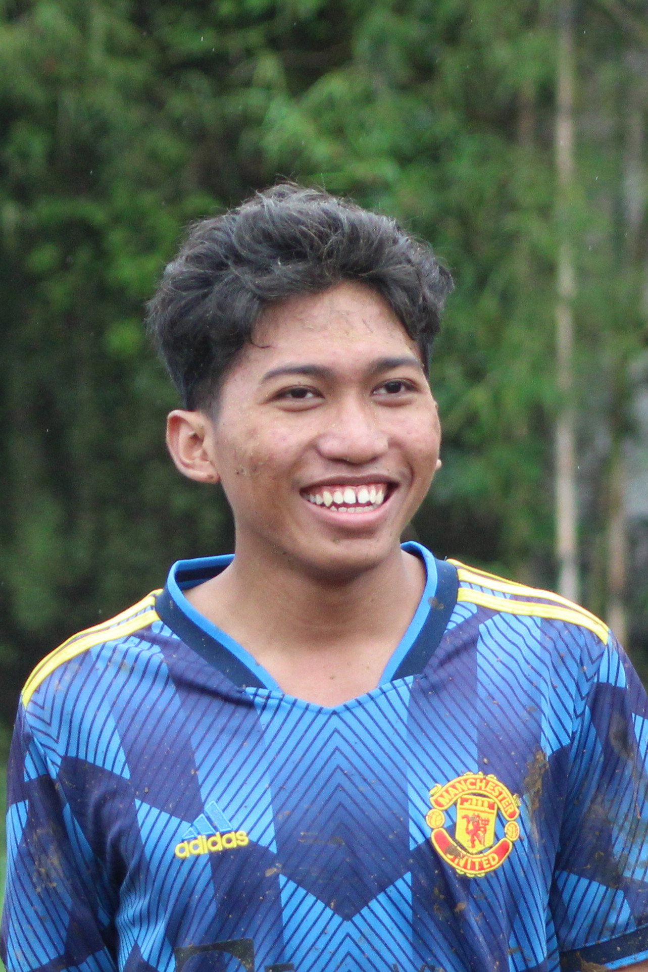 Profile Bagas Ggra with character Tukang Ojek