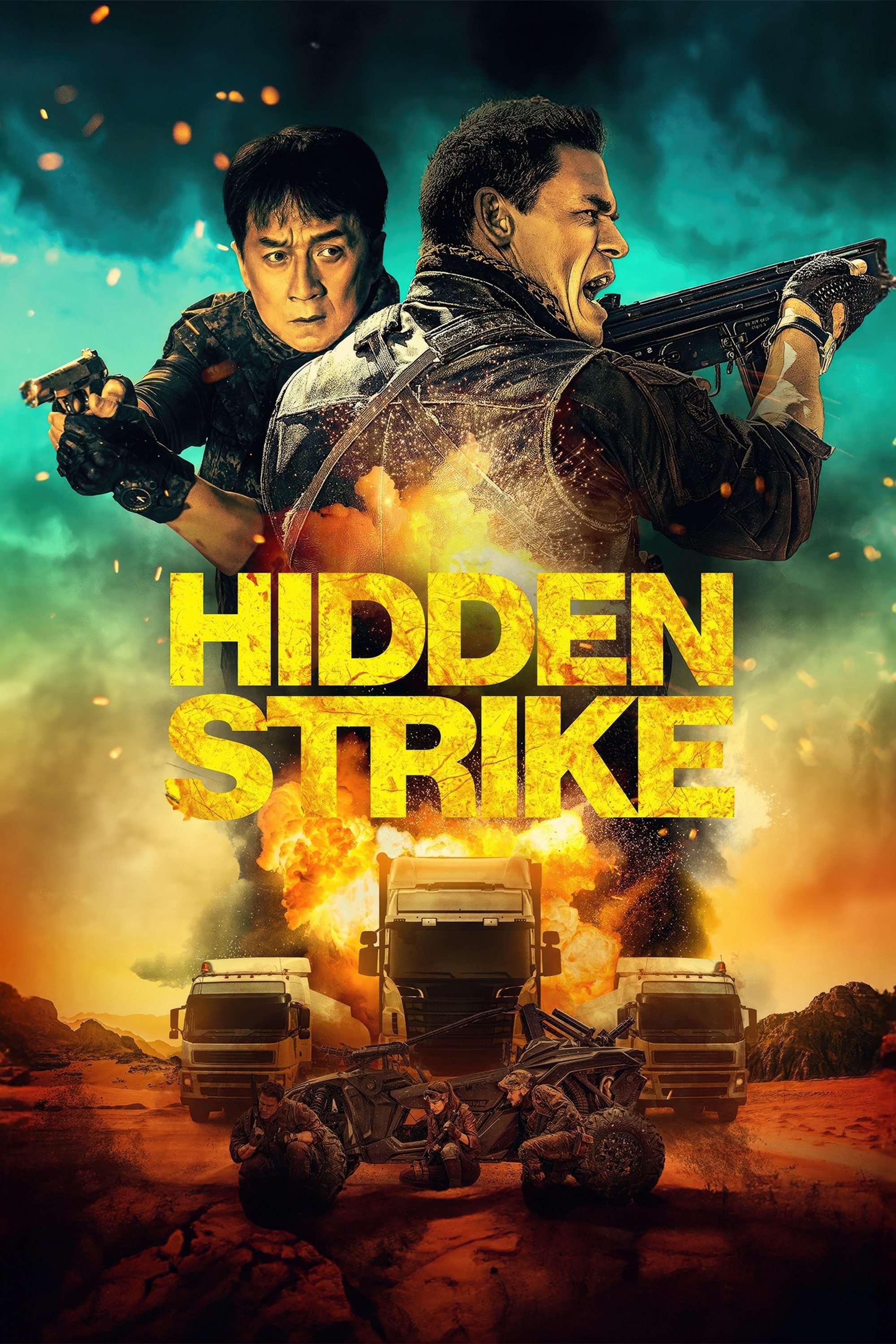 WATCH !! Hidden Strike (2023) FULLMOVIE ONLINE FREE ENGLISH/Dub/SUB Action STREAMINGS Movie Poster