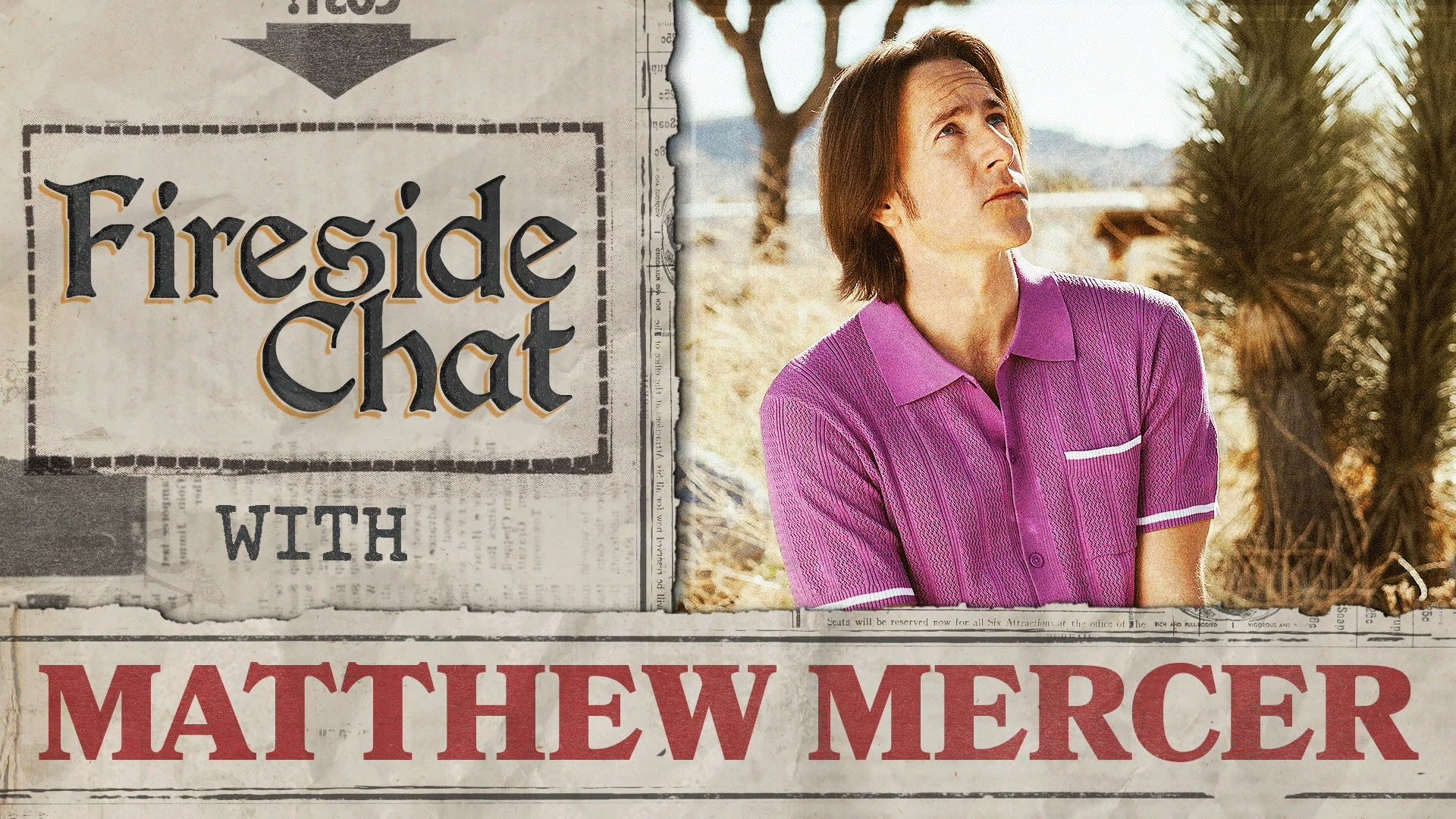 Thumbnail for Fireside Chat LIVE With Matthew Mercer - Campaign 3: Bells Hells Finale Season 0 Episode 161