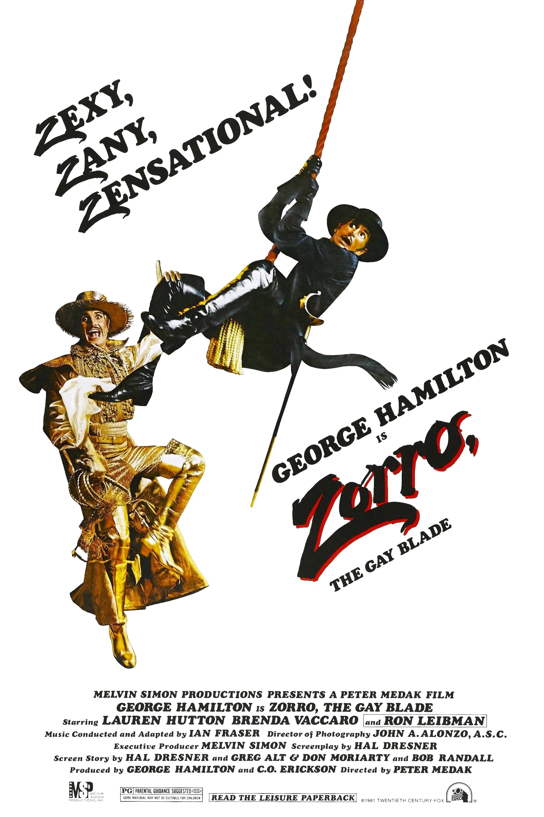 Zorro, The Gay Blade