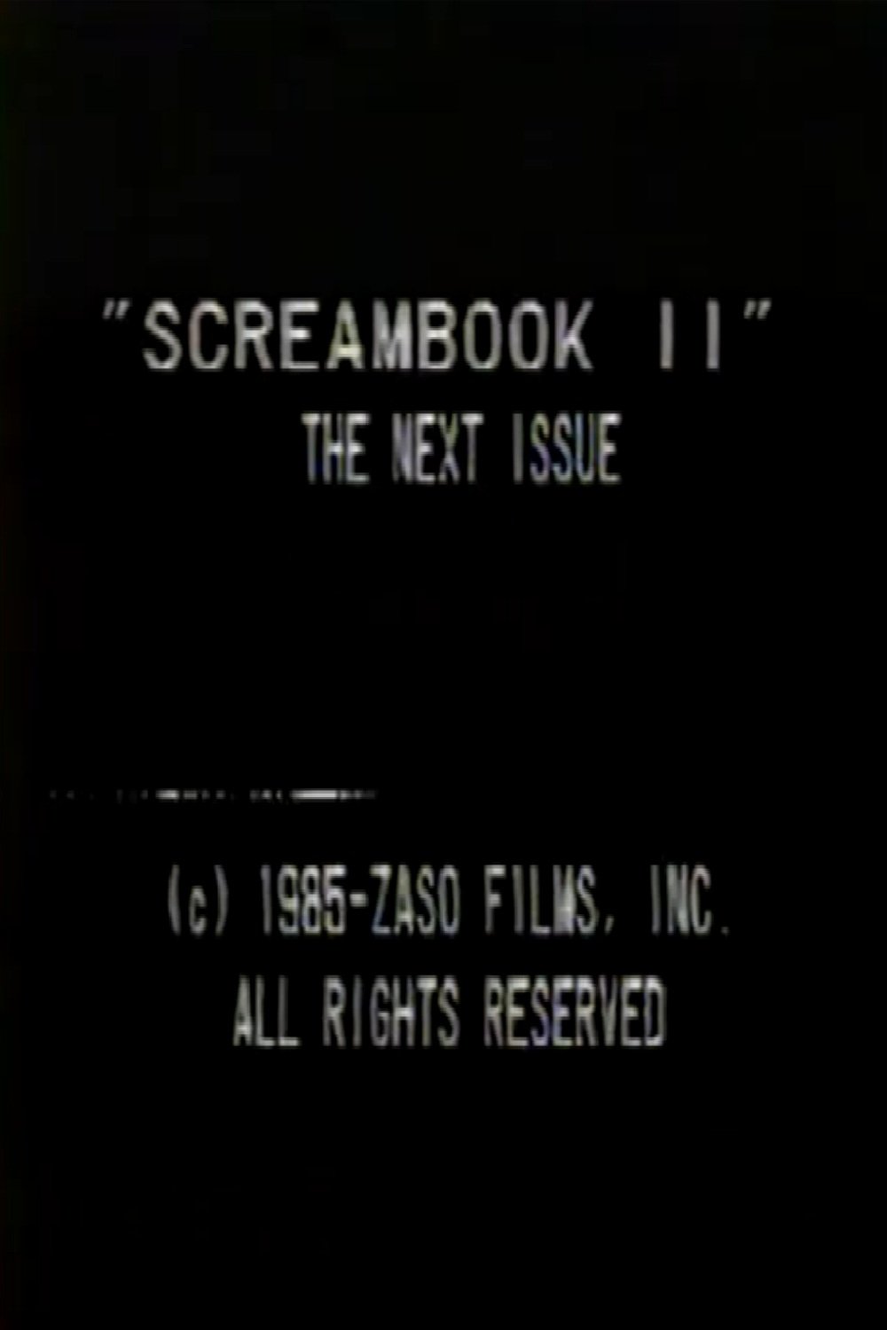 Screambook II