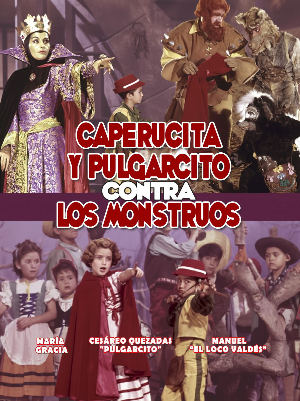 Caperucita y Pulgarcito contra los monstruos