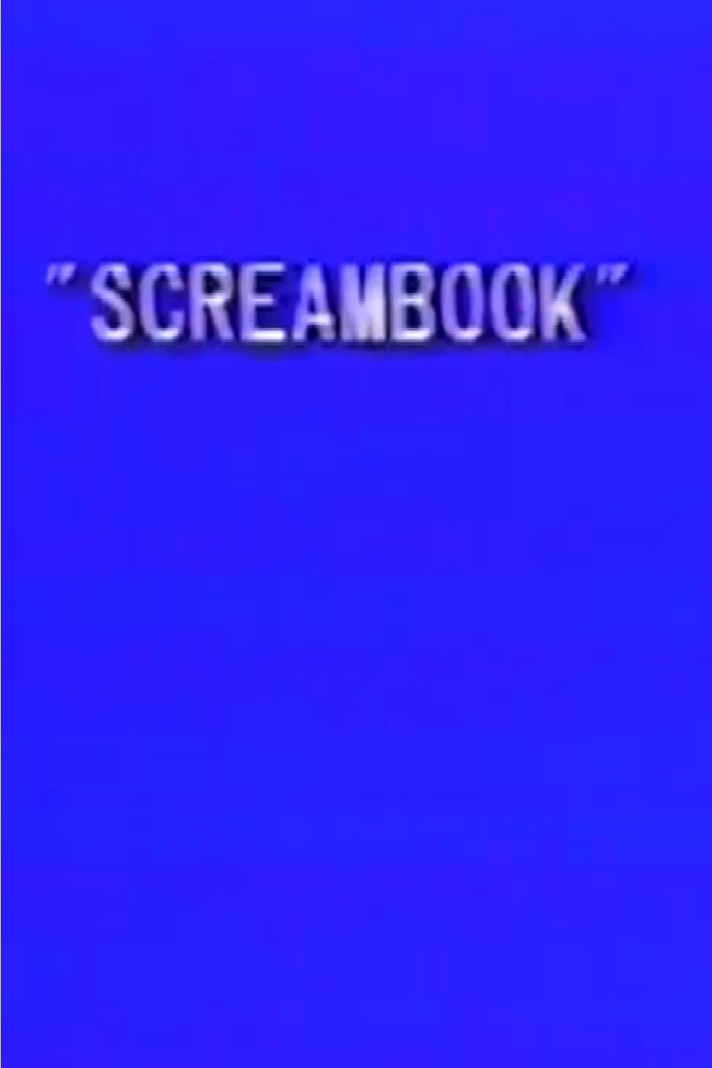 Screambook