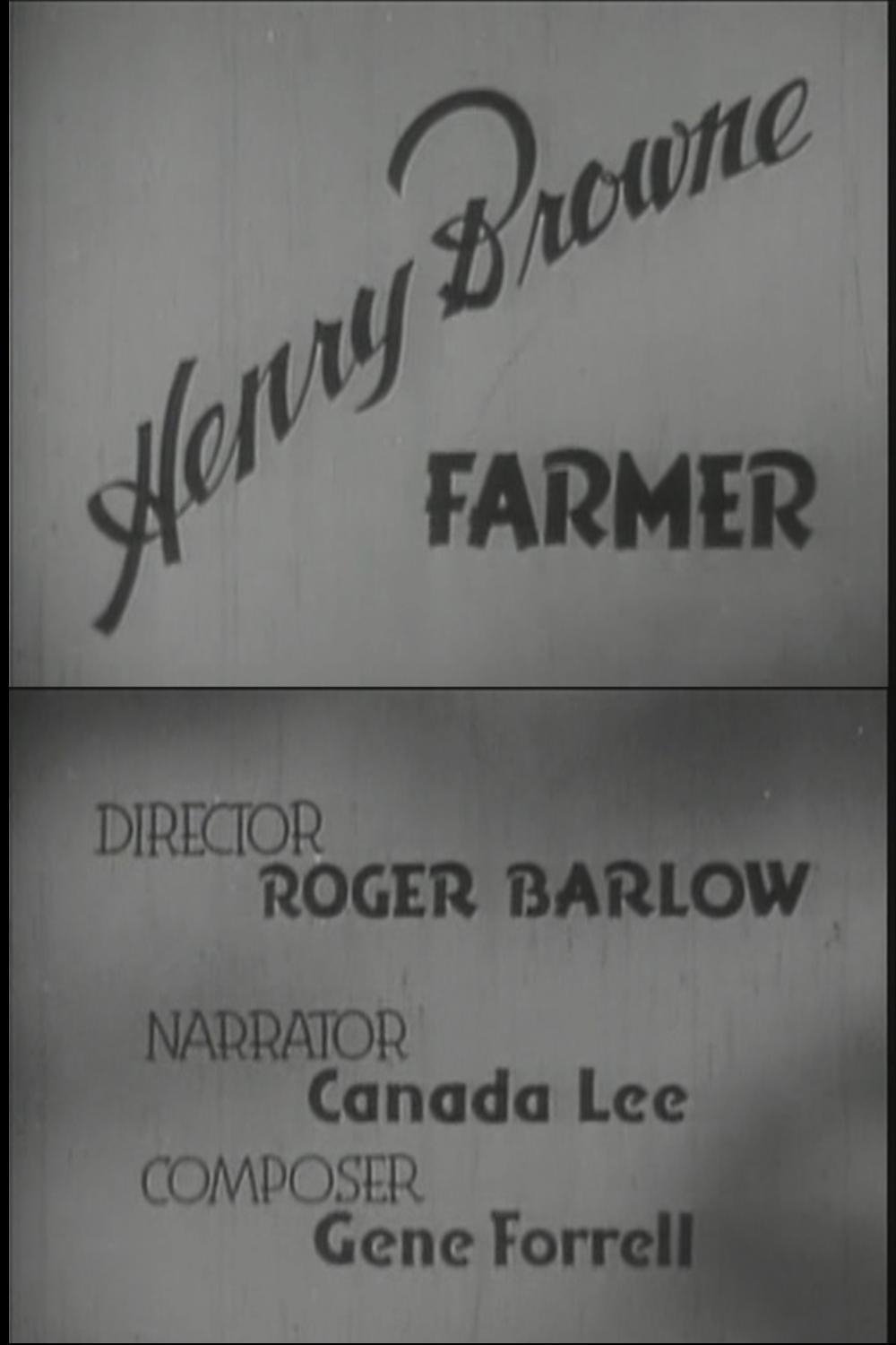 Henry Browne, Farmer