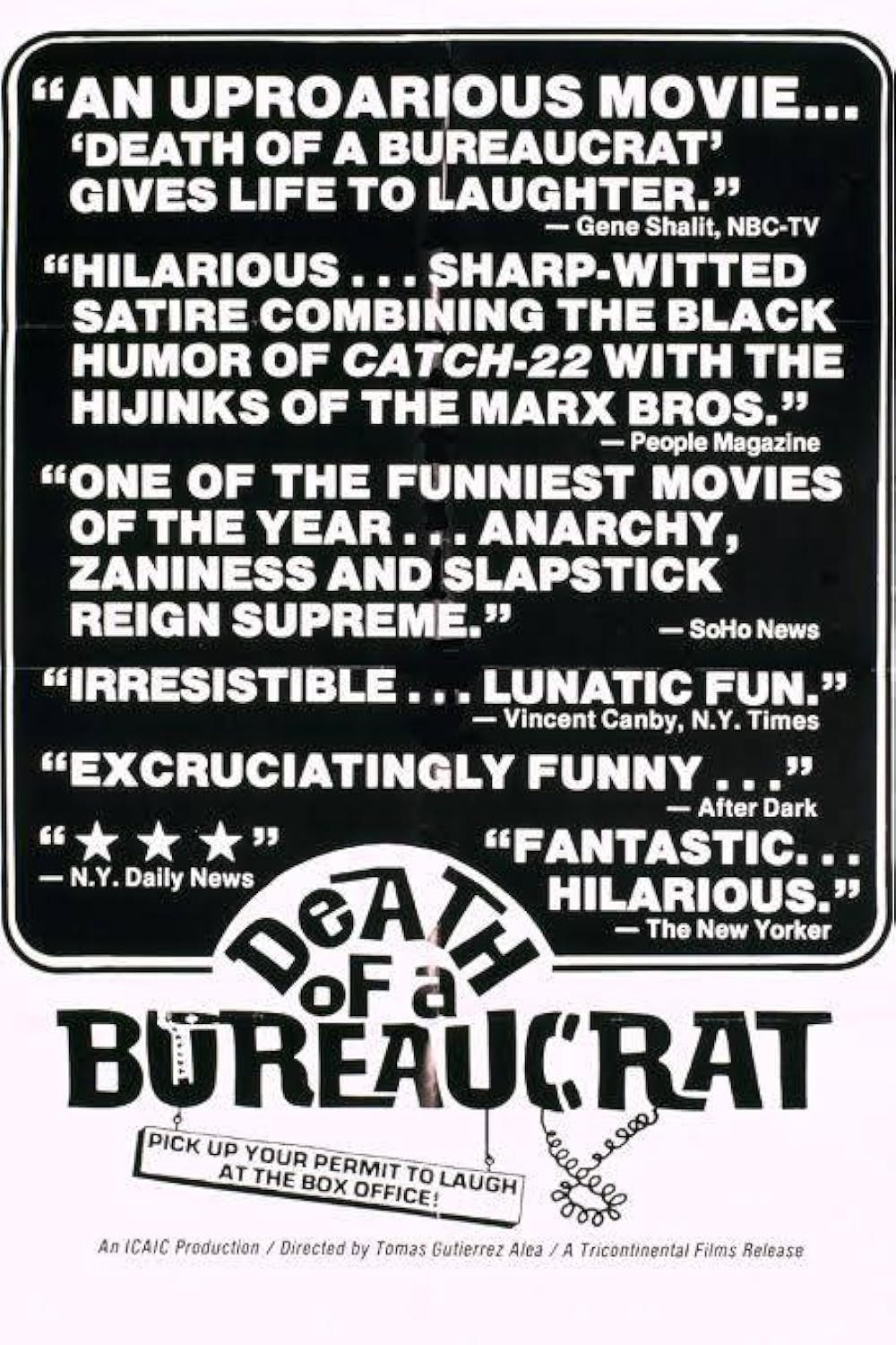 Death of a Bureaucrat