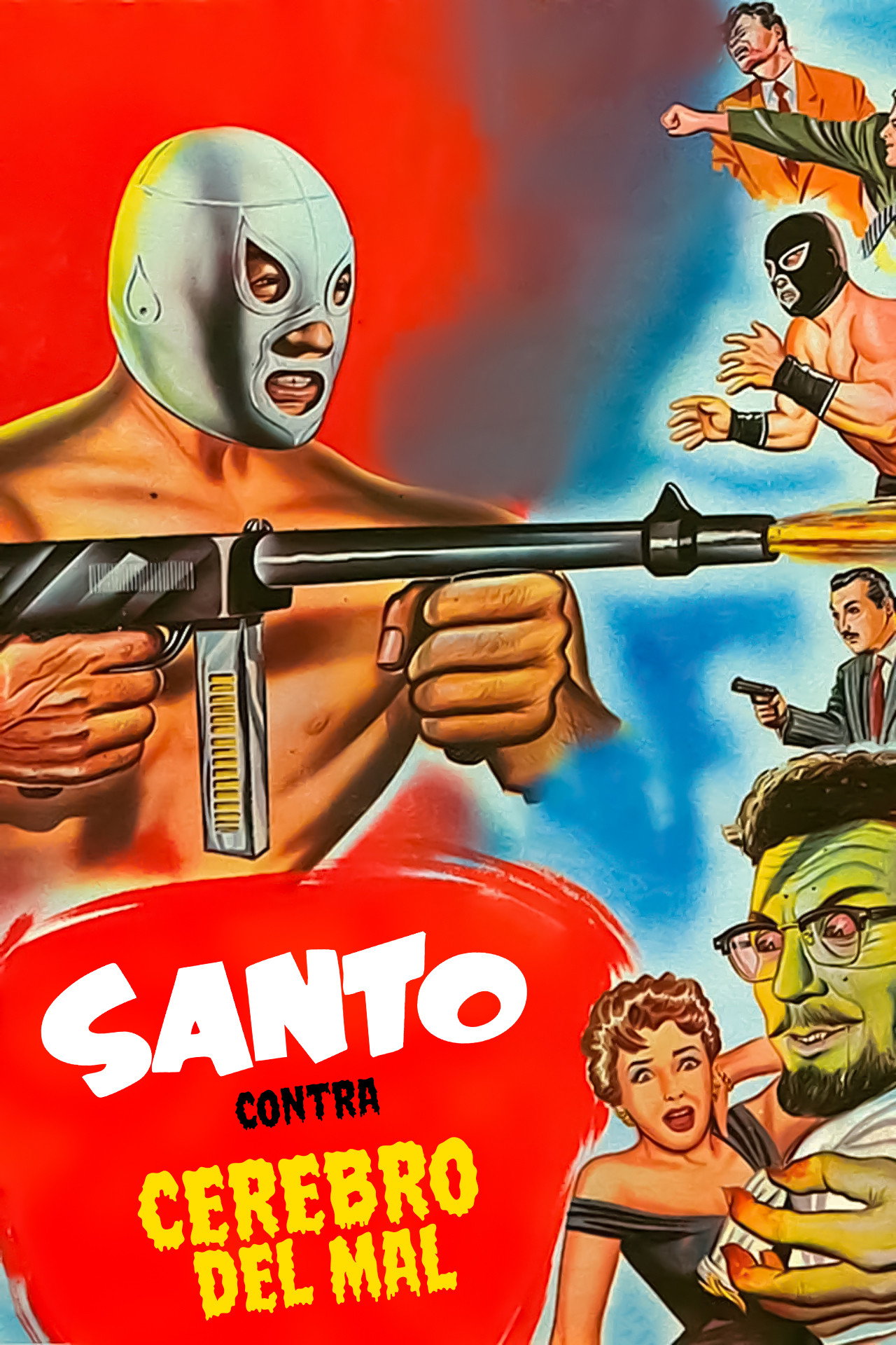 Santo contra cerebro del mal