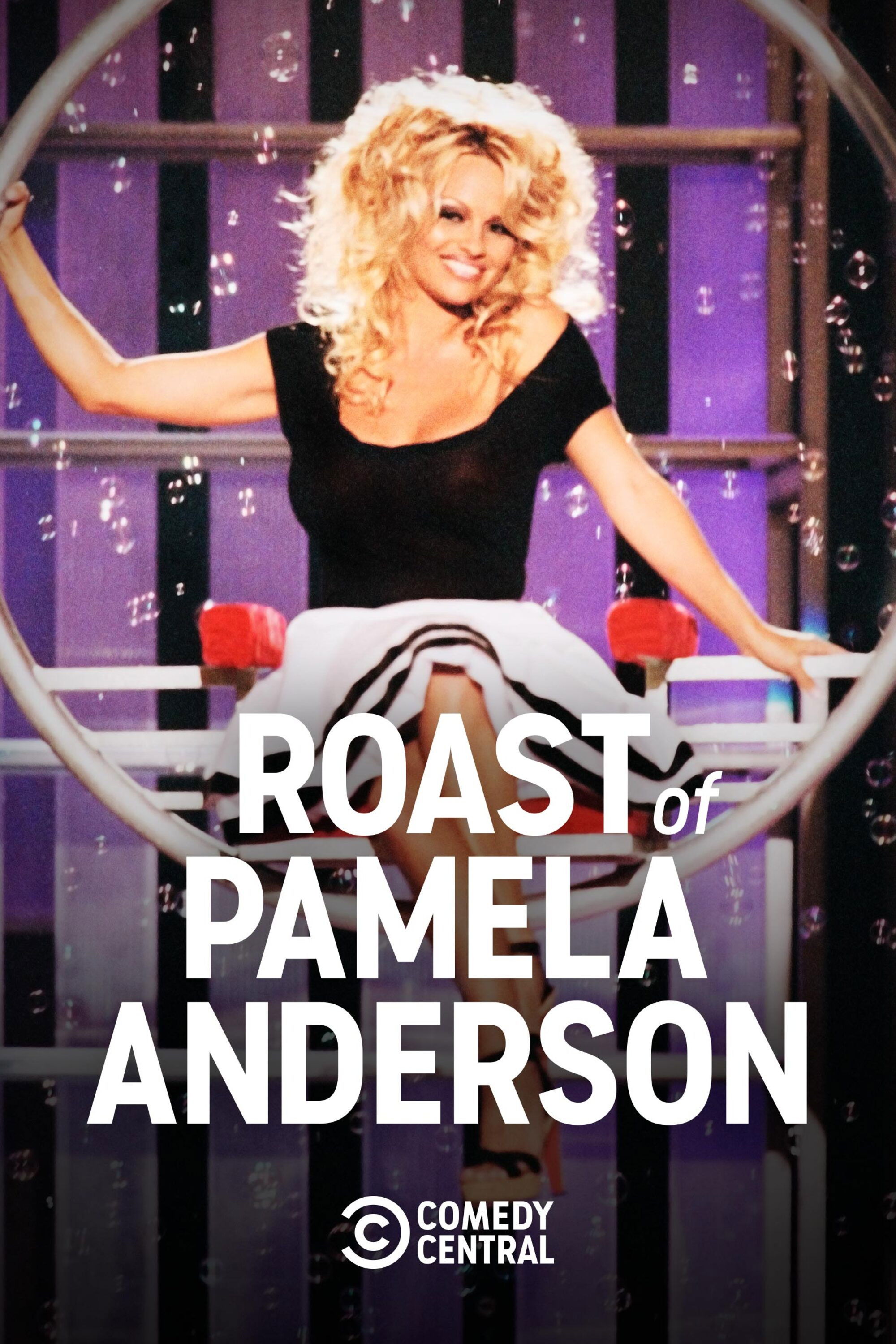 Anfitriões Comedy Central para Pamela Anderson