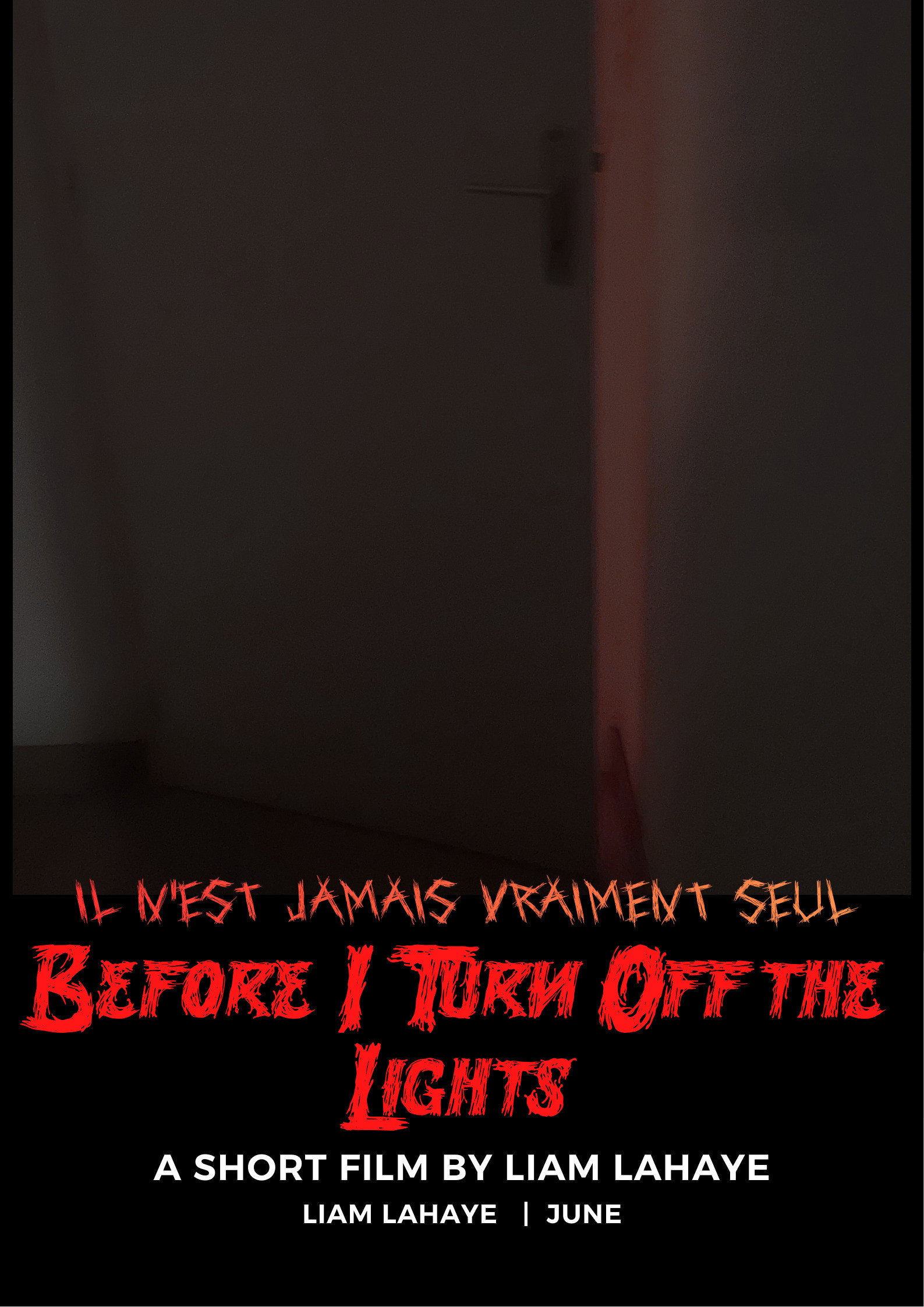 Before I Turn Off the Lights