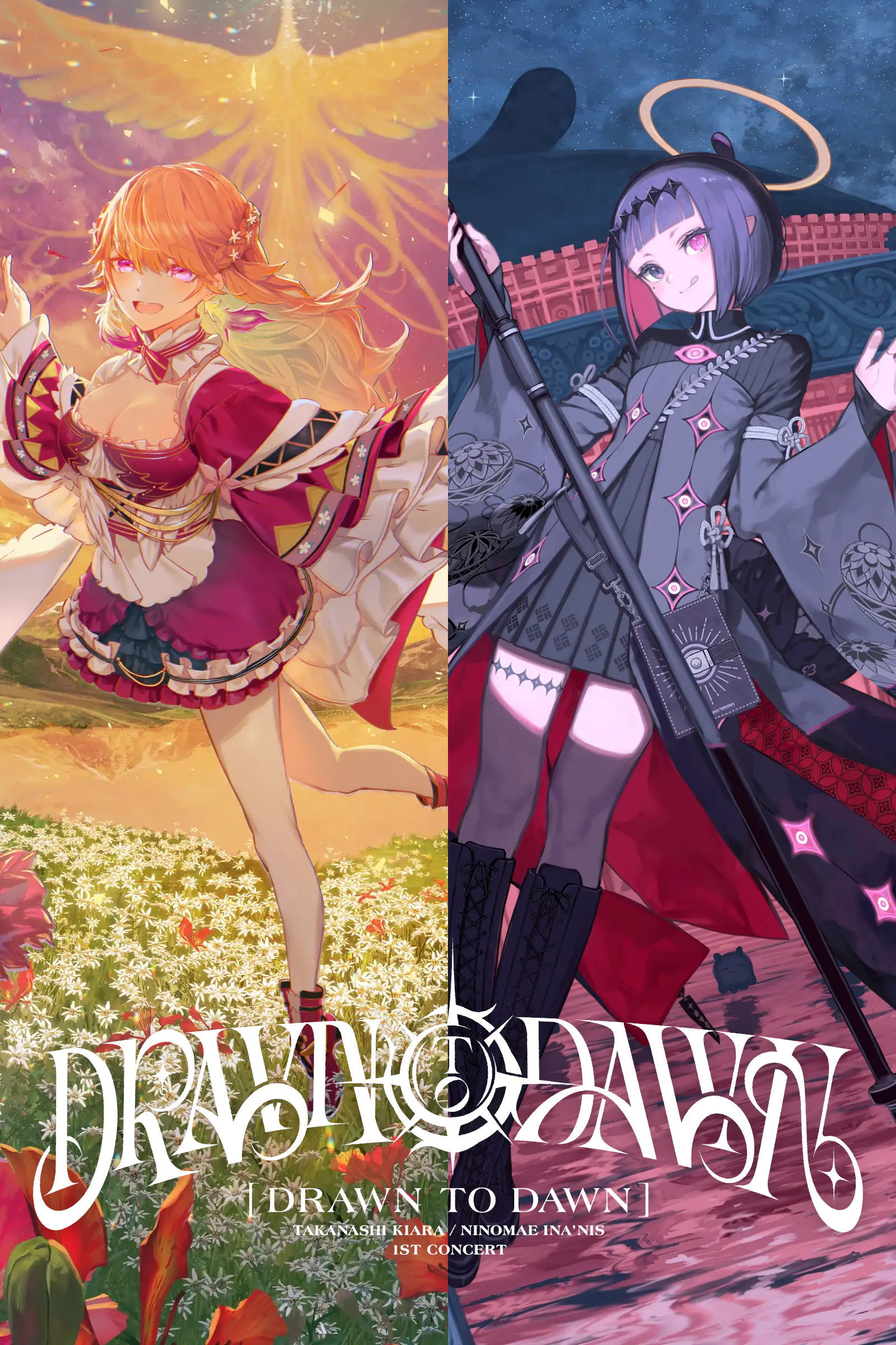 Takanashi Kiara / Ninomae Ina’nis 1st Concert “Drawn to Dawn” Day 1