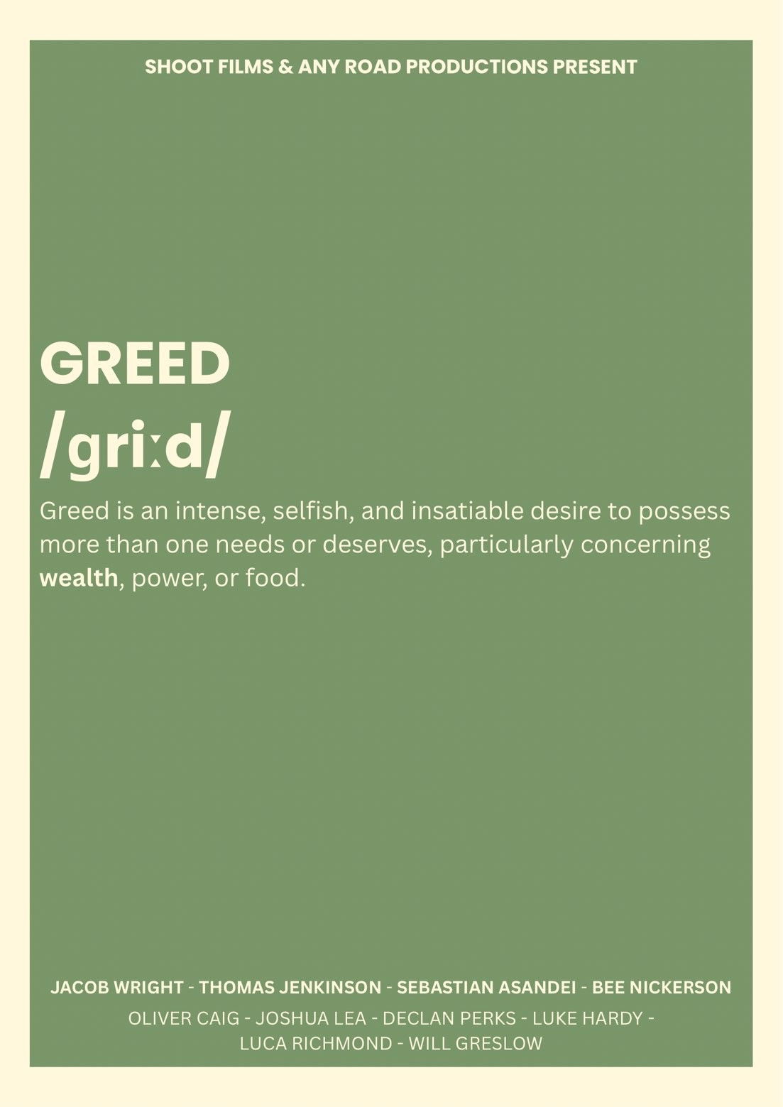 GREED