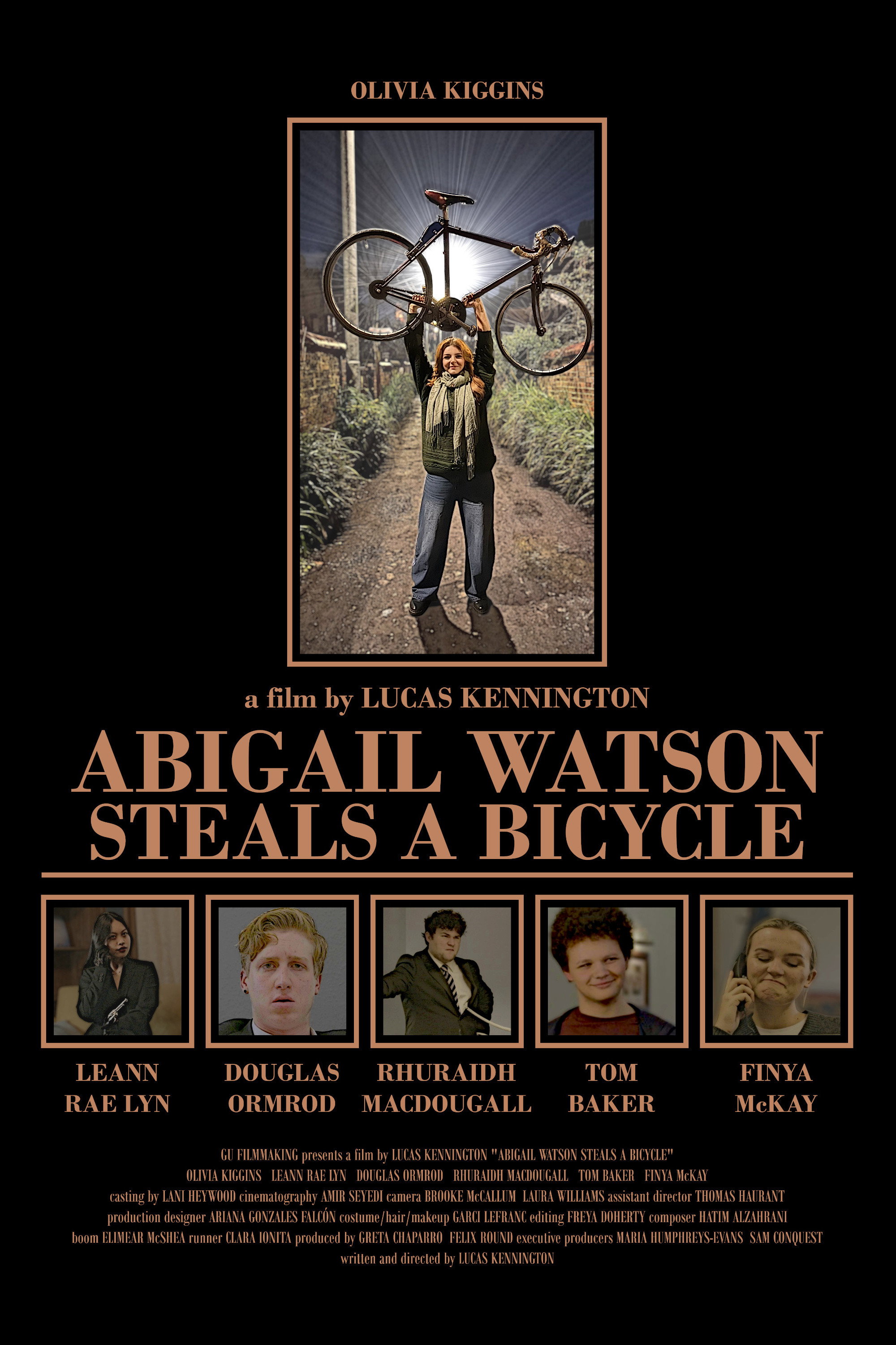 Abigail Watson Steals a Bicycle