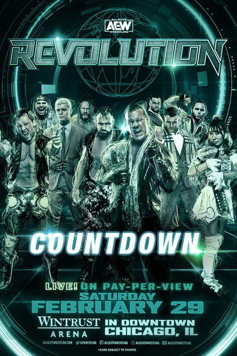 AEW Revolution 2020: Countdown