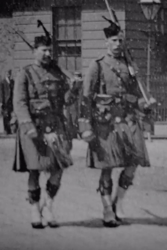 Scottish Troops Leave For South Africa