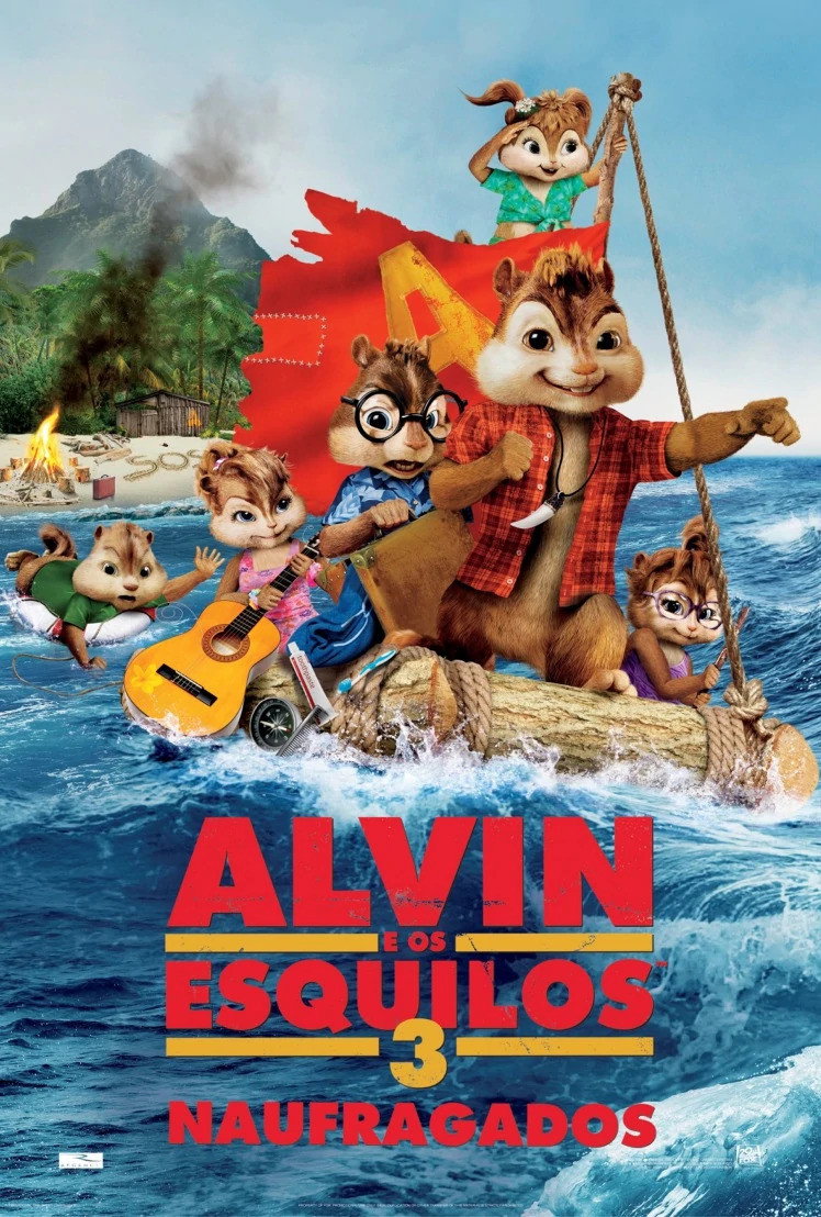 Alvin e os Esquilos 3: Naufragados