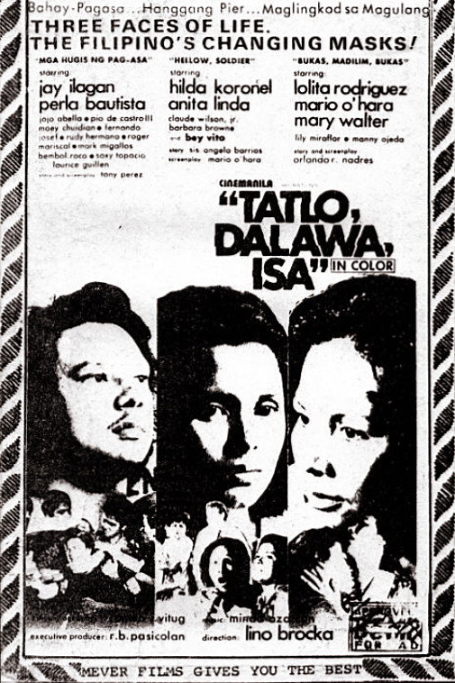 Tatlo, Dalawa, Isa