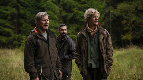 Hunters on a White Field